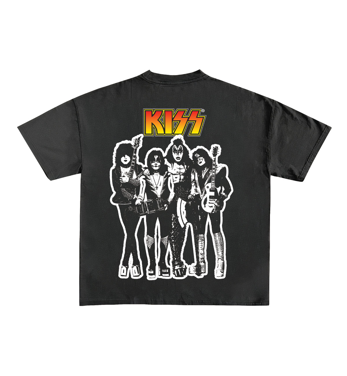 Kiss Designed Oversized Tee