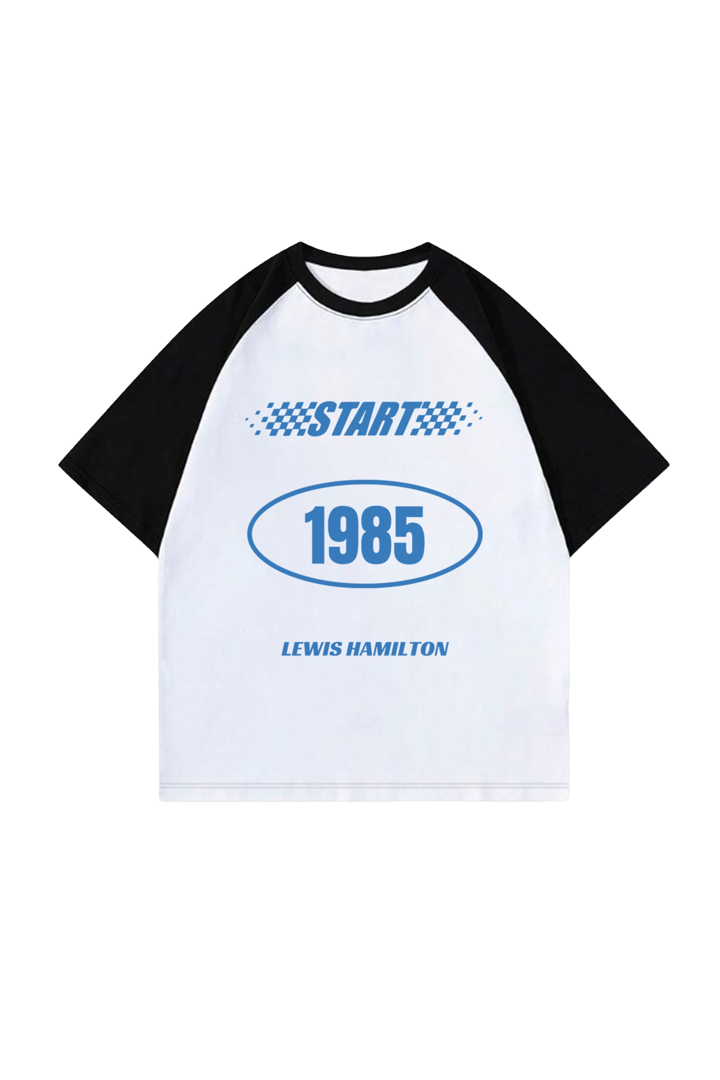 Lewis Hamilton Designed Ranglan  Oversized T-shirt