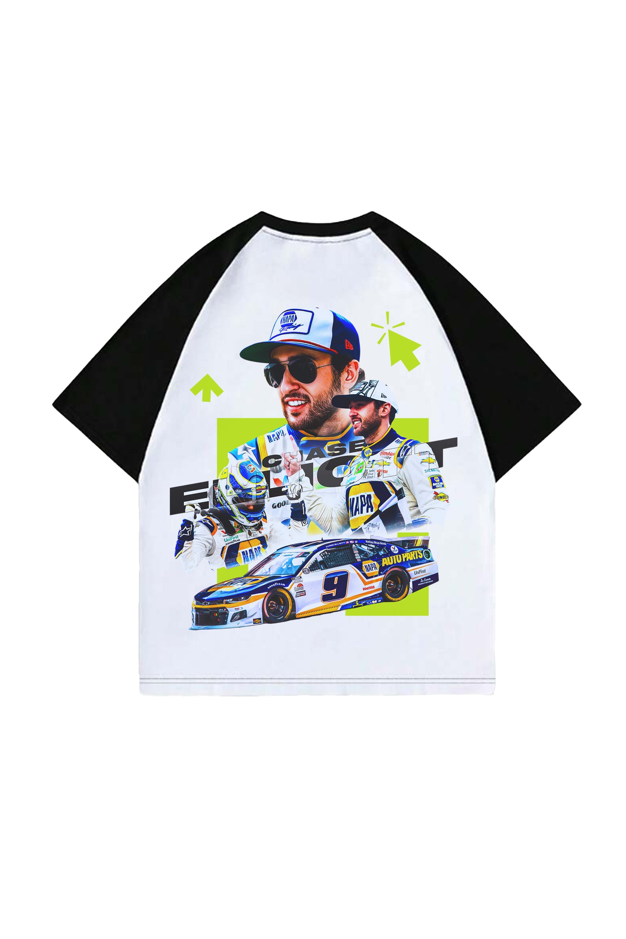 Chase Elliott Designed Ranglan Oversized T-shirt