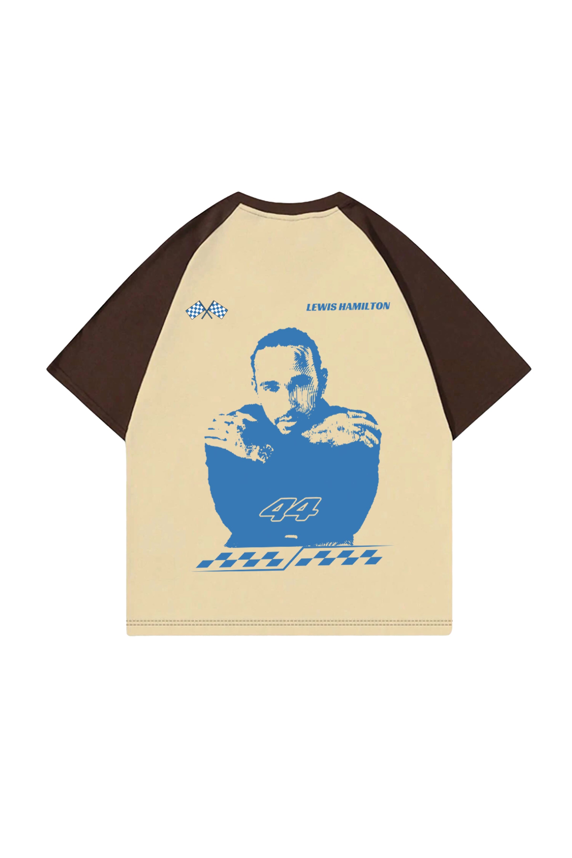 Lewis Hamilton Designed Ranglan  Oversized T-shirt