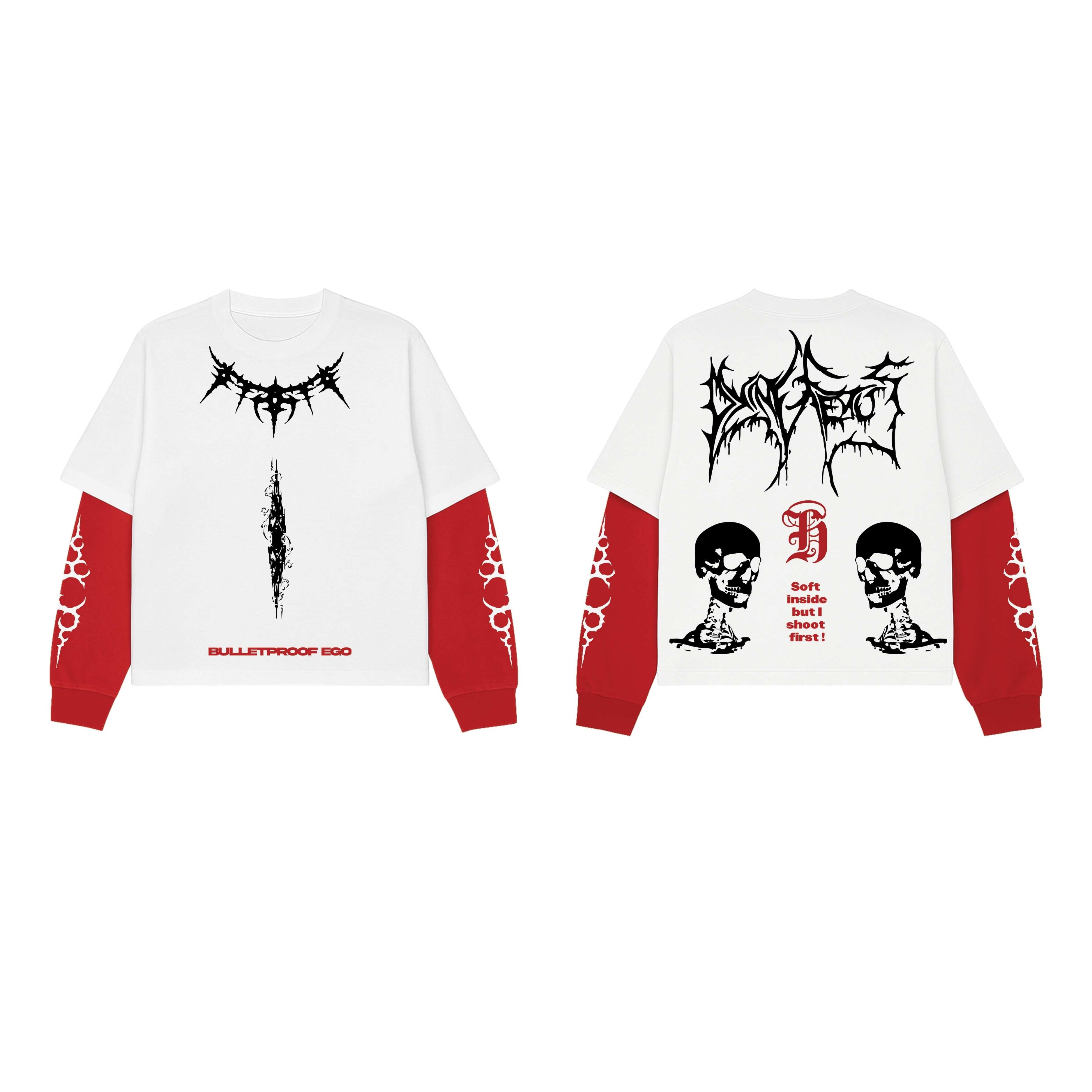 Bulletproof Ego Designed Long Sleeve T-shirt