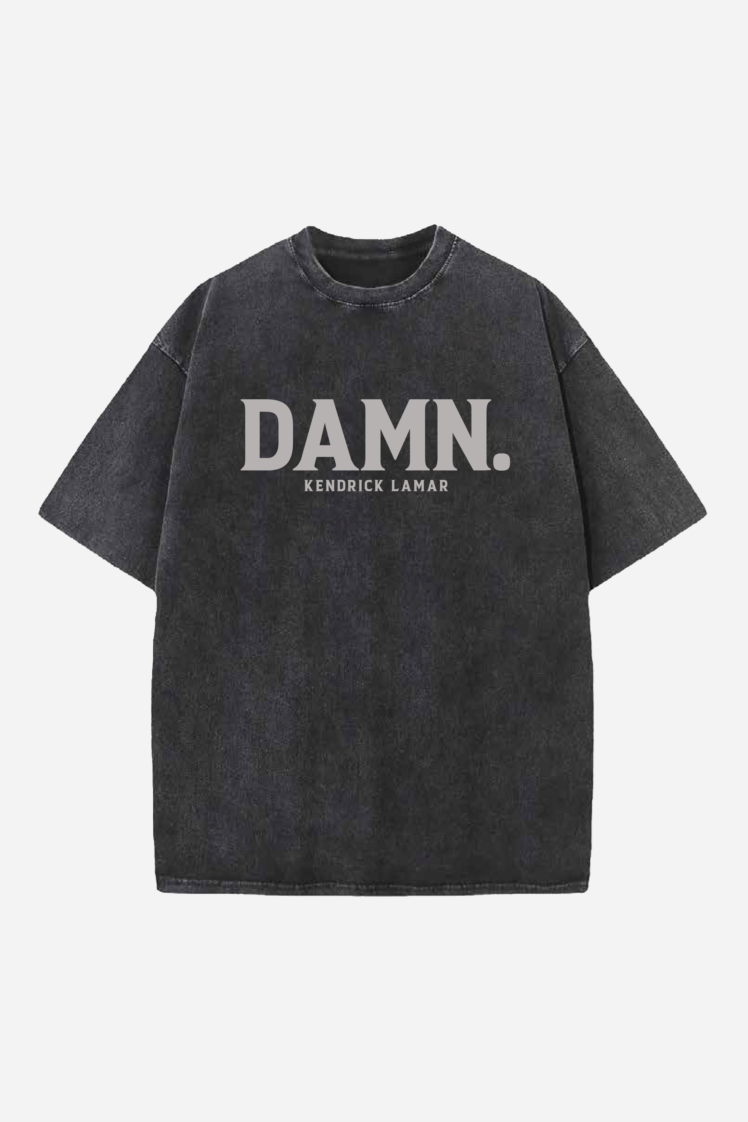 Kendrick Lamar Designed Vintage Oversized T-shirt