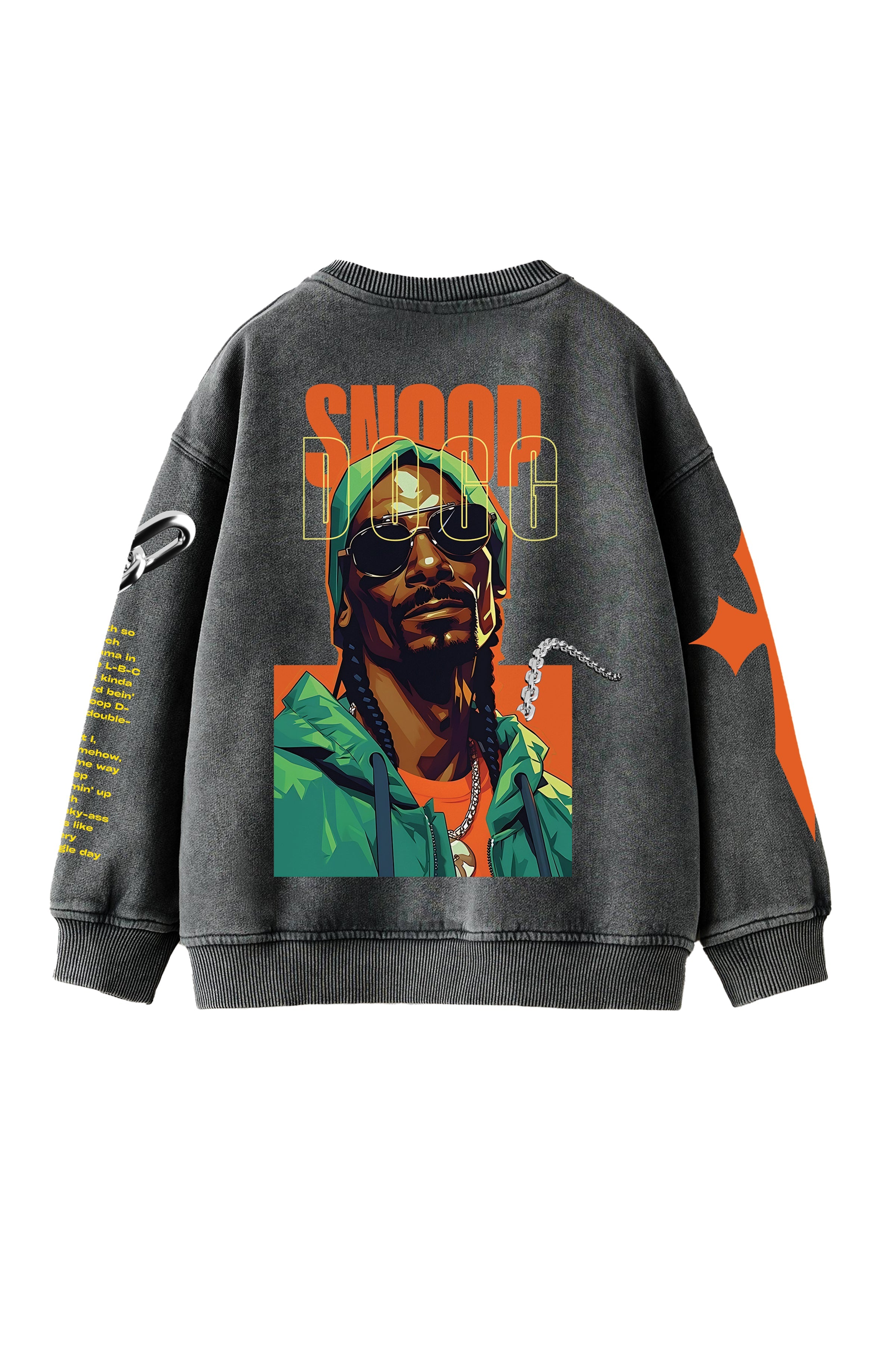 Snoop Dogg Designed Oversized Sweatshirt