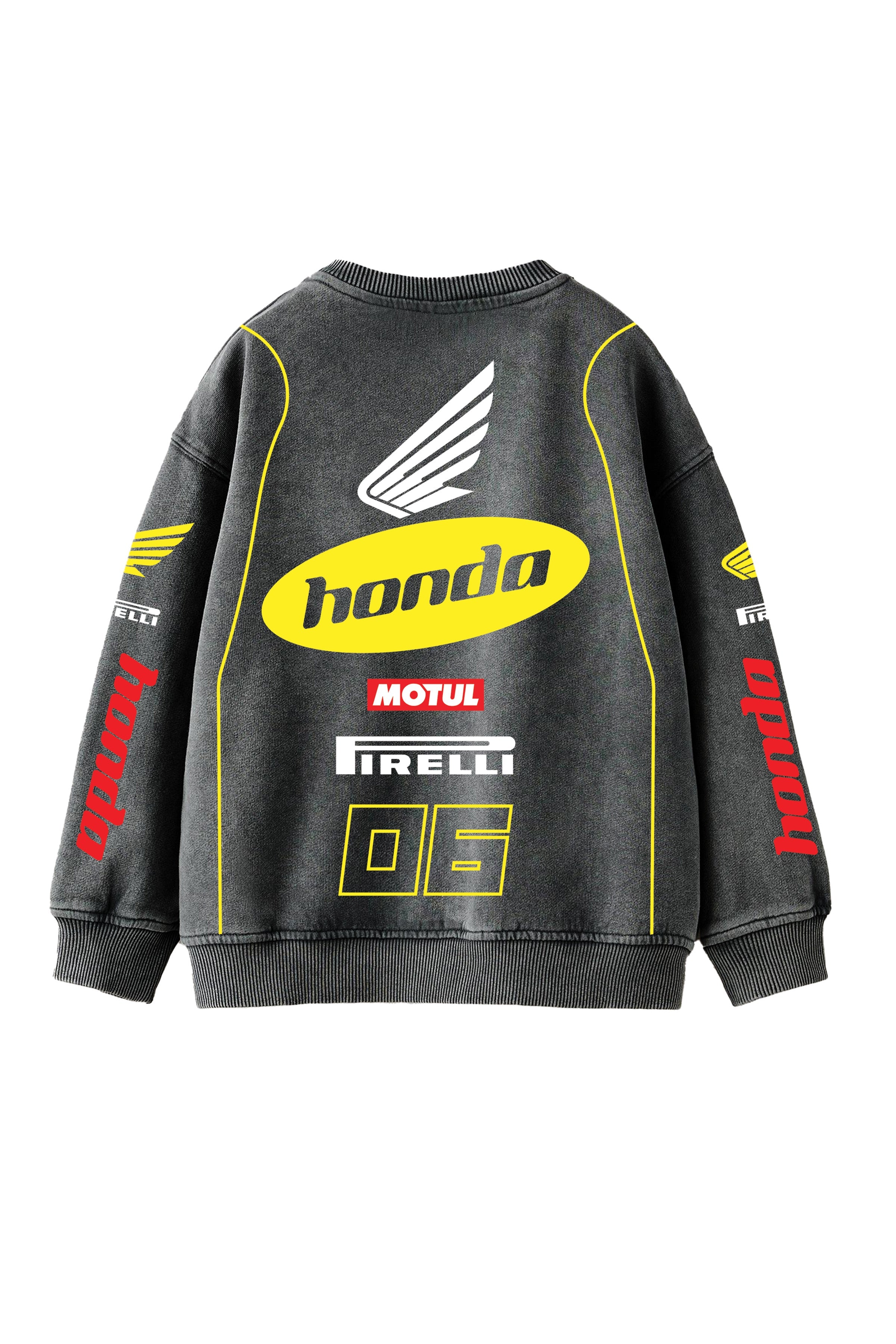 Honda Racing Designed Oversized Sweatshirt