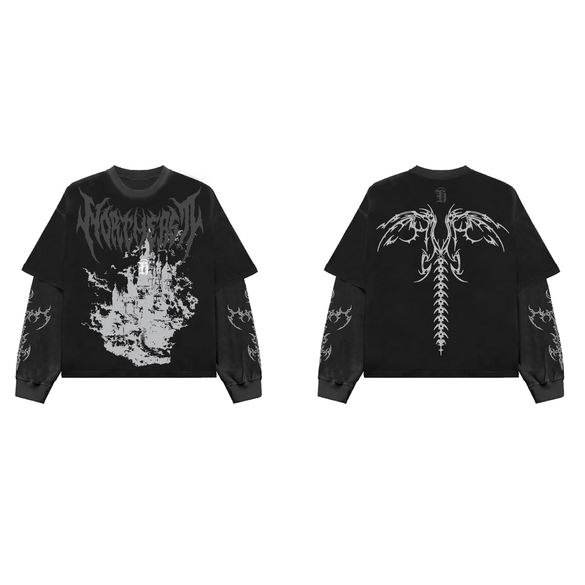 Cursed Citadel LS Oversized  Tee