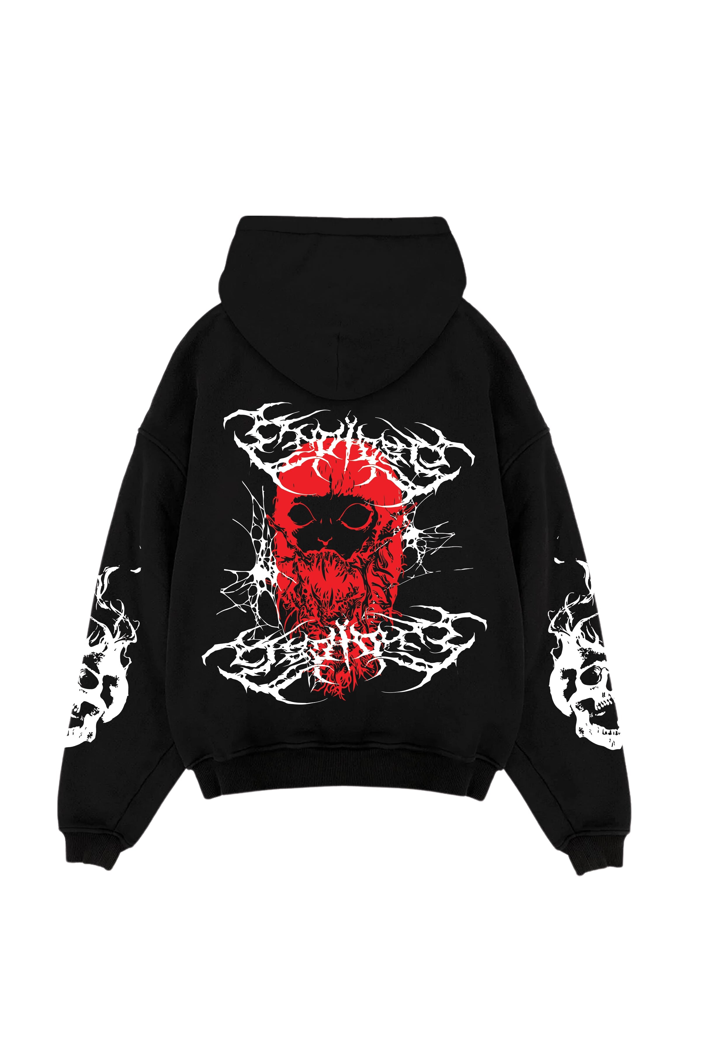 Hellsworm Designed Oversized Hoodie