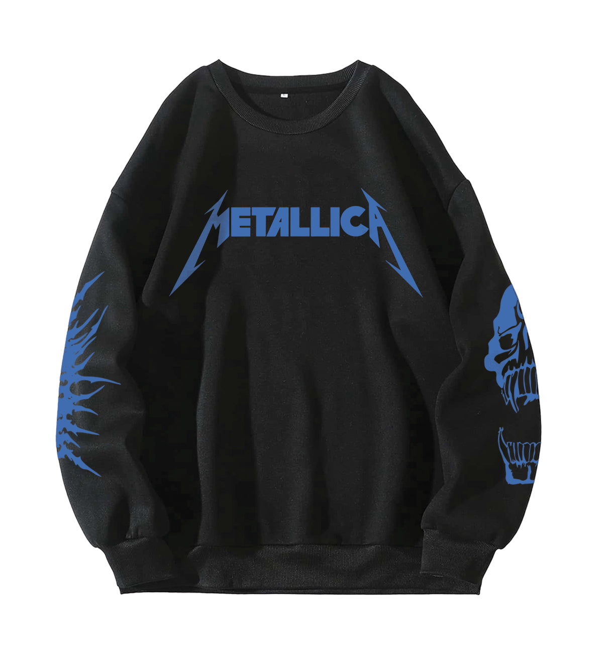 Metallica Designed Oversized Sweatshirt