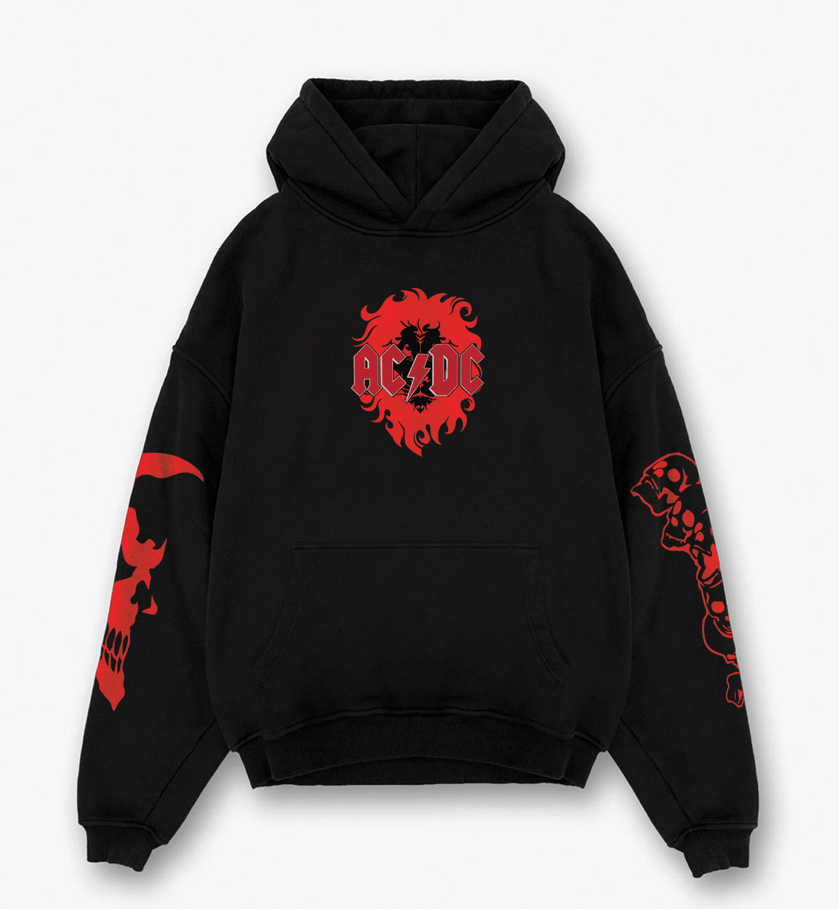 ACDC Designed Oversized Hoodie
