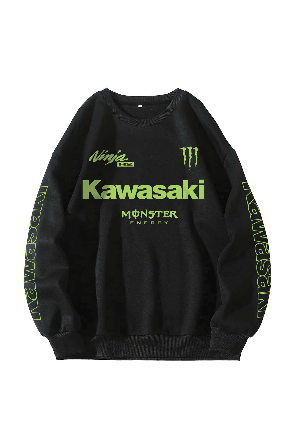 Kawasaki Designed Oversized Sweatshirt