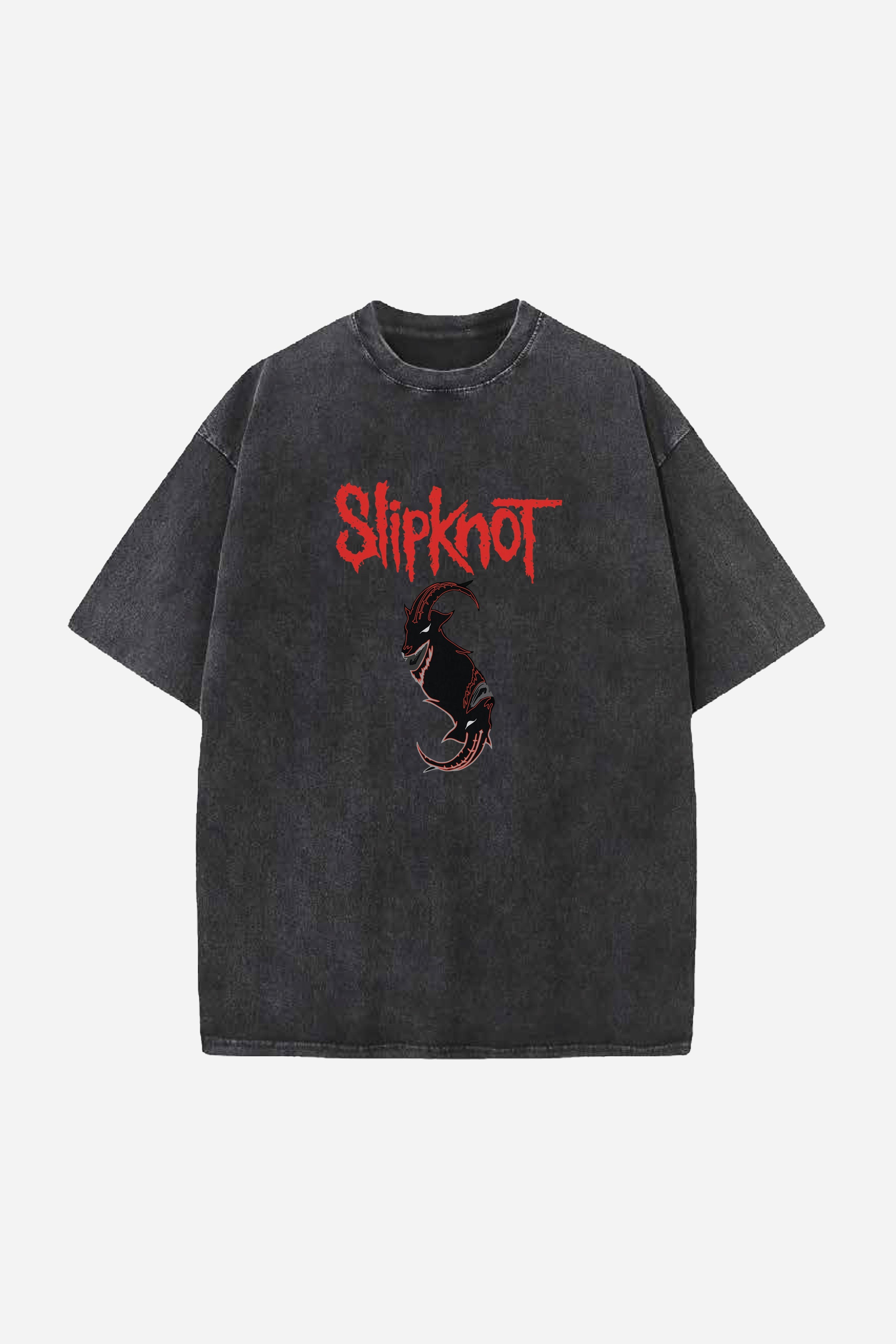 Slipknot Designed Vintage Oversized T-shirt