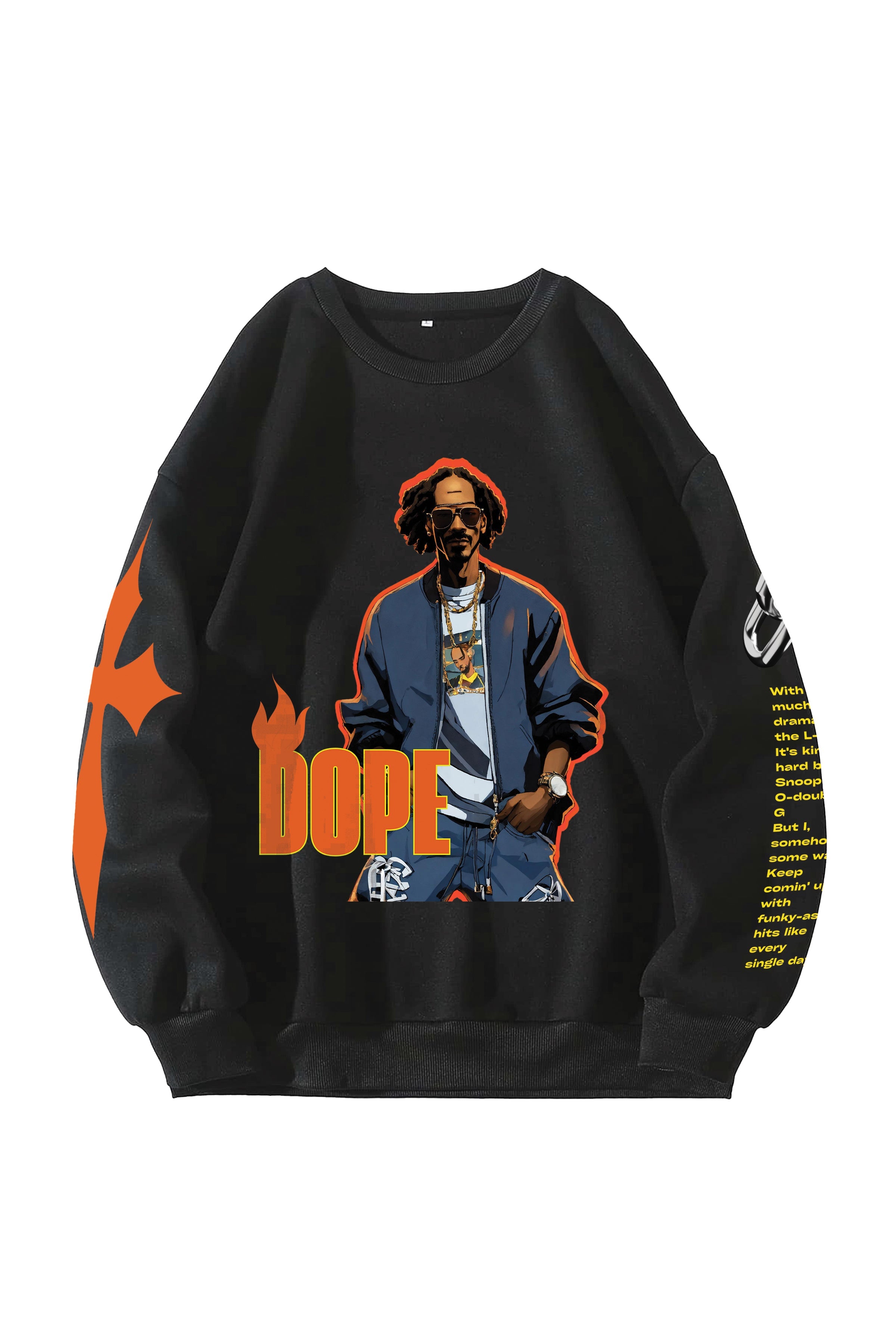 Snoop Dogg Designed Oversized Sweatshirt