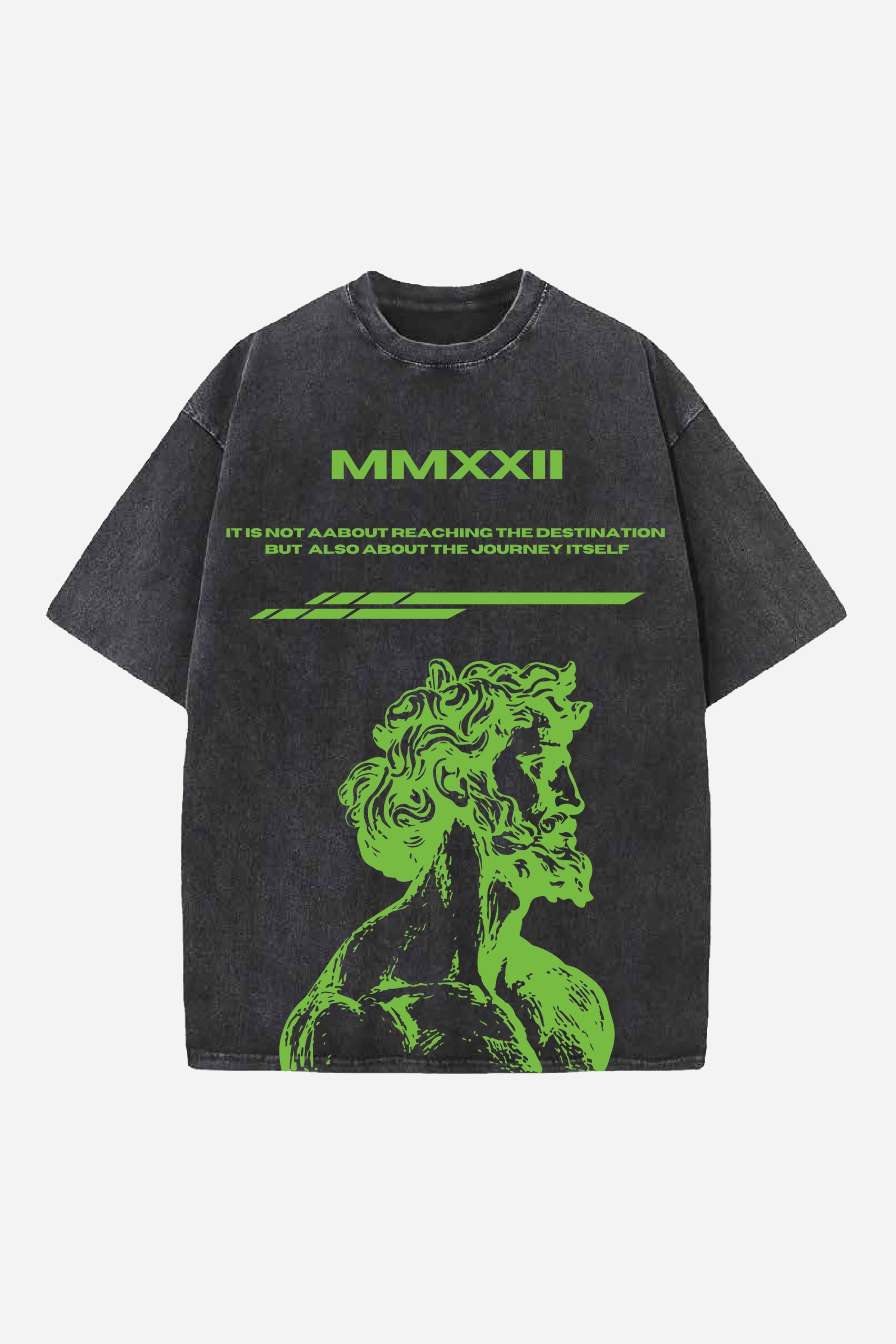 Triumphant Designed Vintage Oversized T-shirt