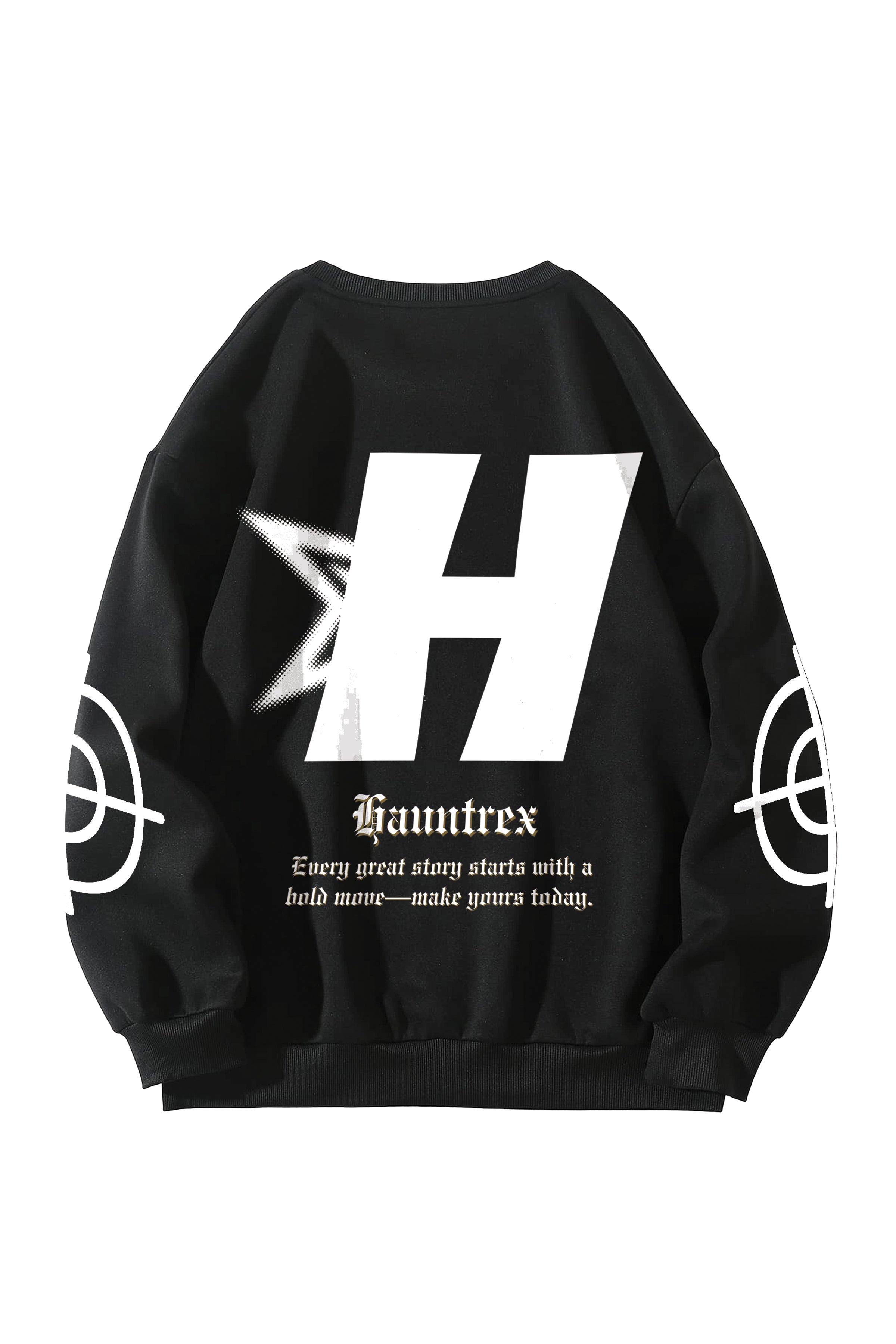 Bold Is Beautiful Designed Oversized Sweatshirt