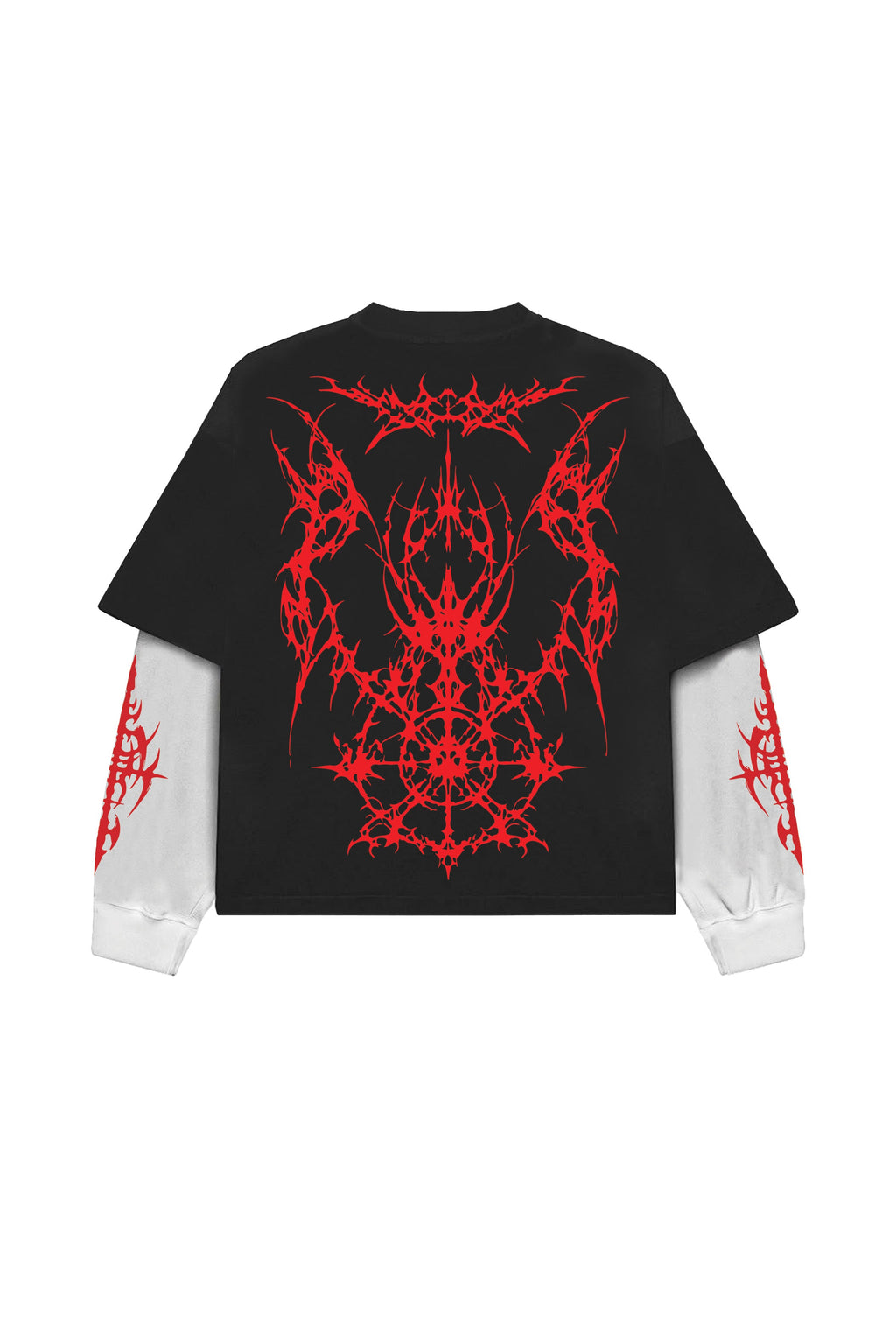 Blessed by Damage Designed Oversized Long Sleeve T-shirt