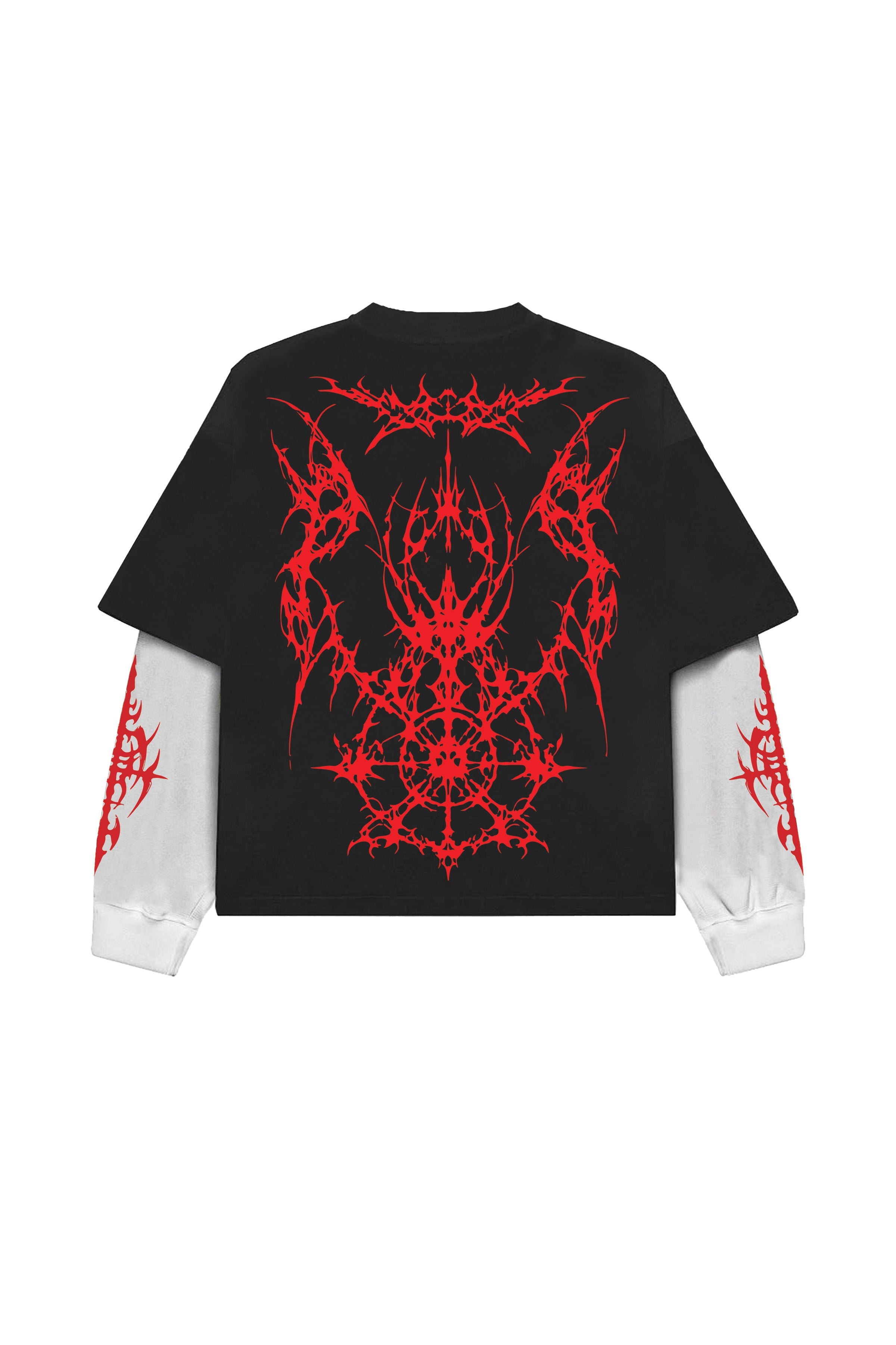 Blessed by Damage Designed Oversized Long Sleeve T-shirt