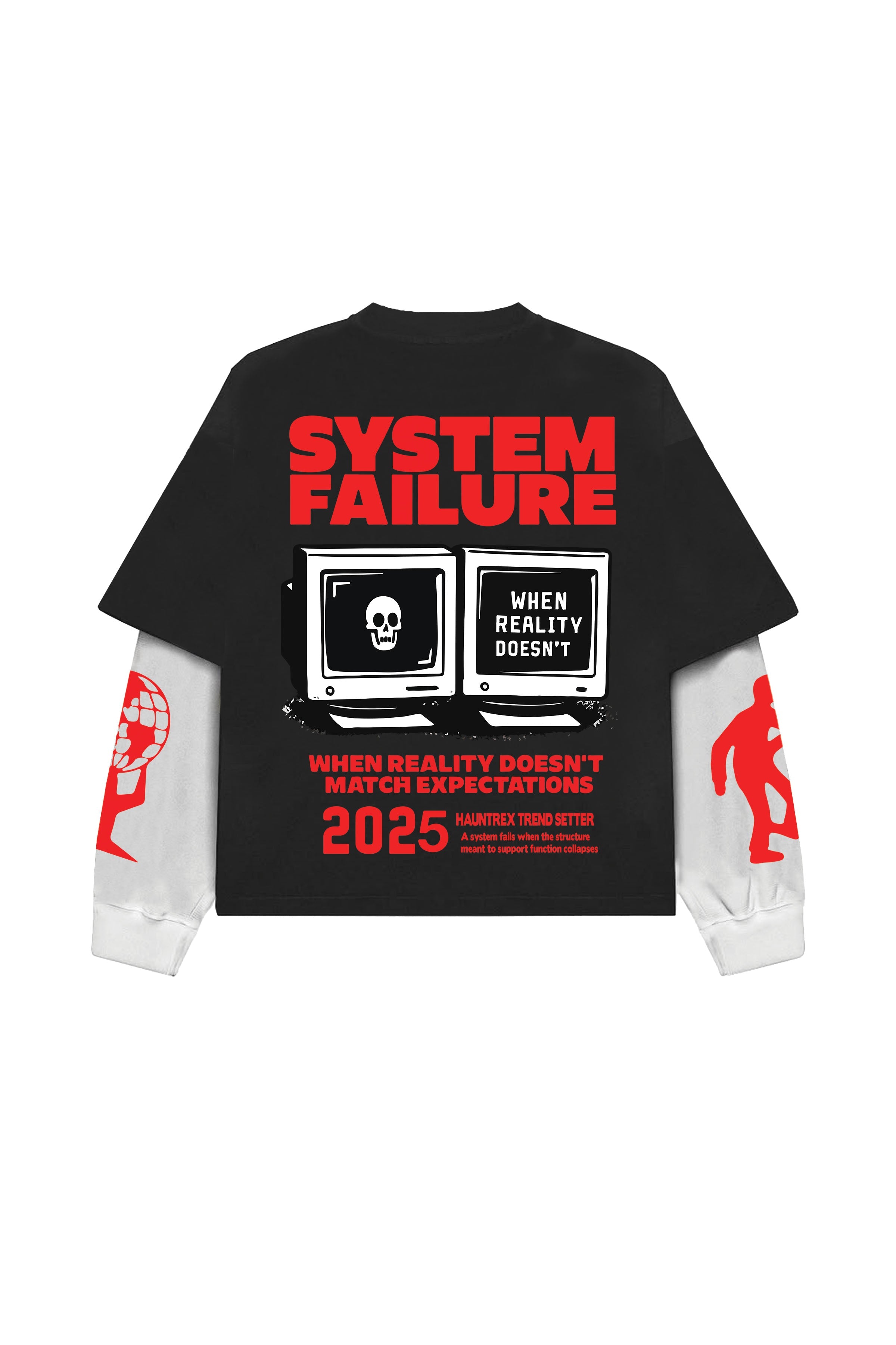 Cancel Culture B&W LS Oversized Tee