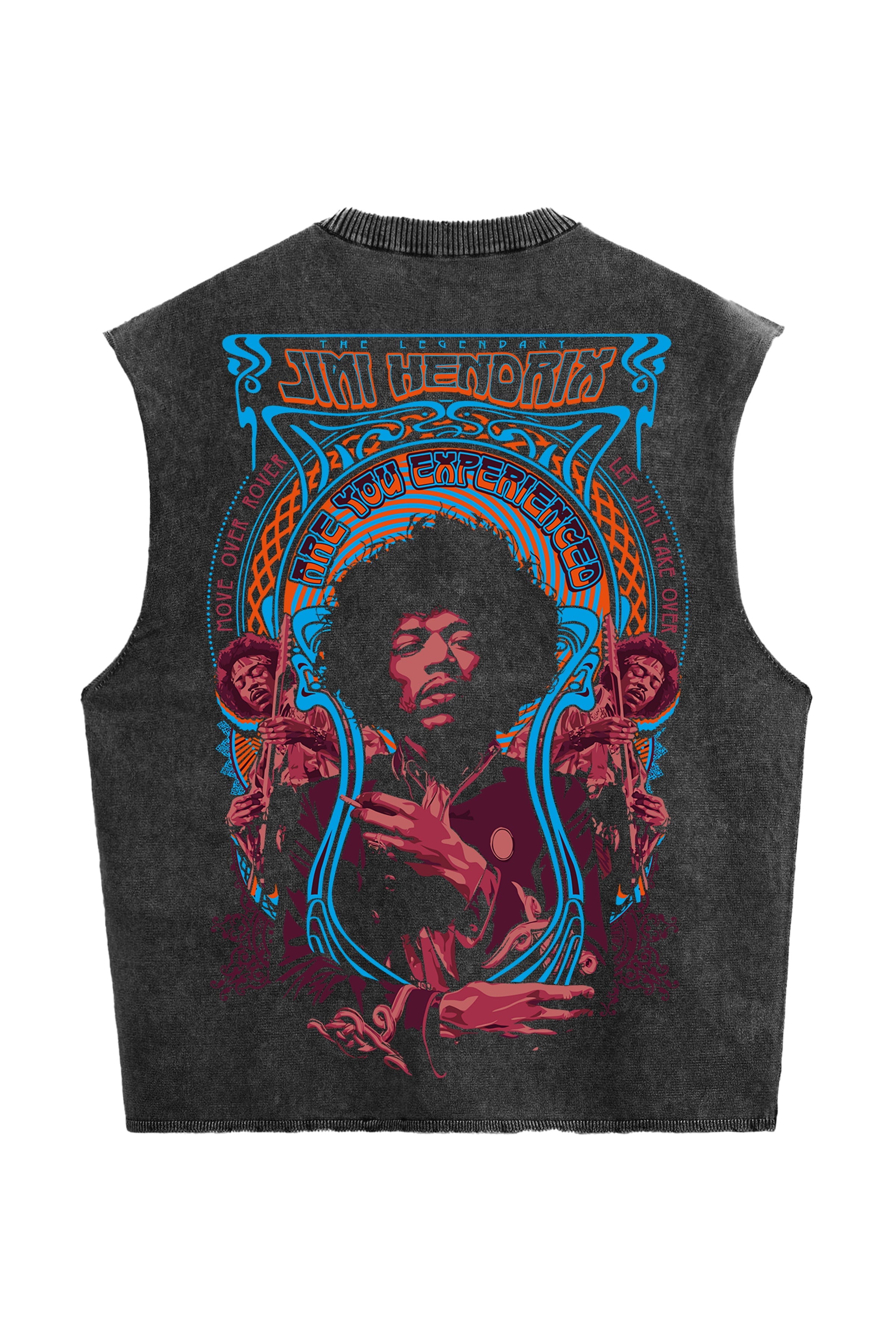 Jimi Hendrix Designed Vintage Oversized Tank