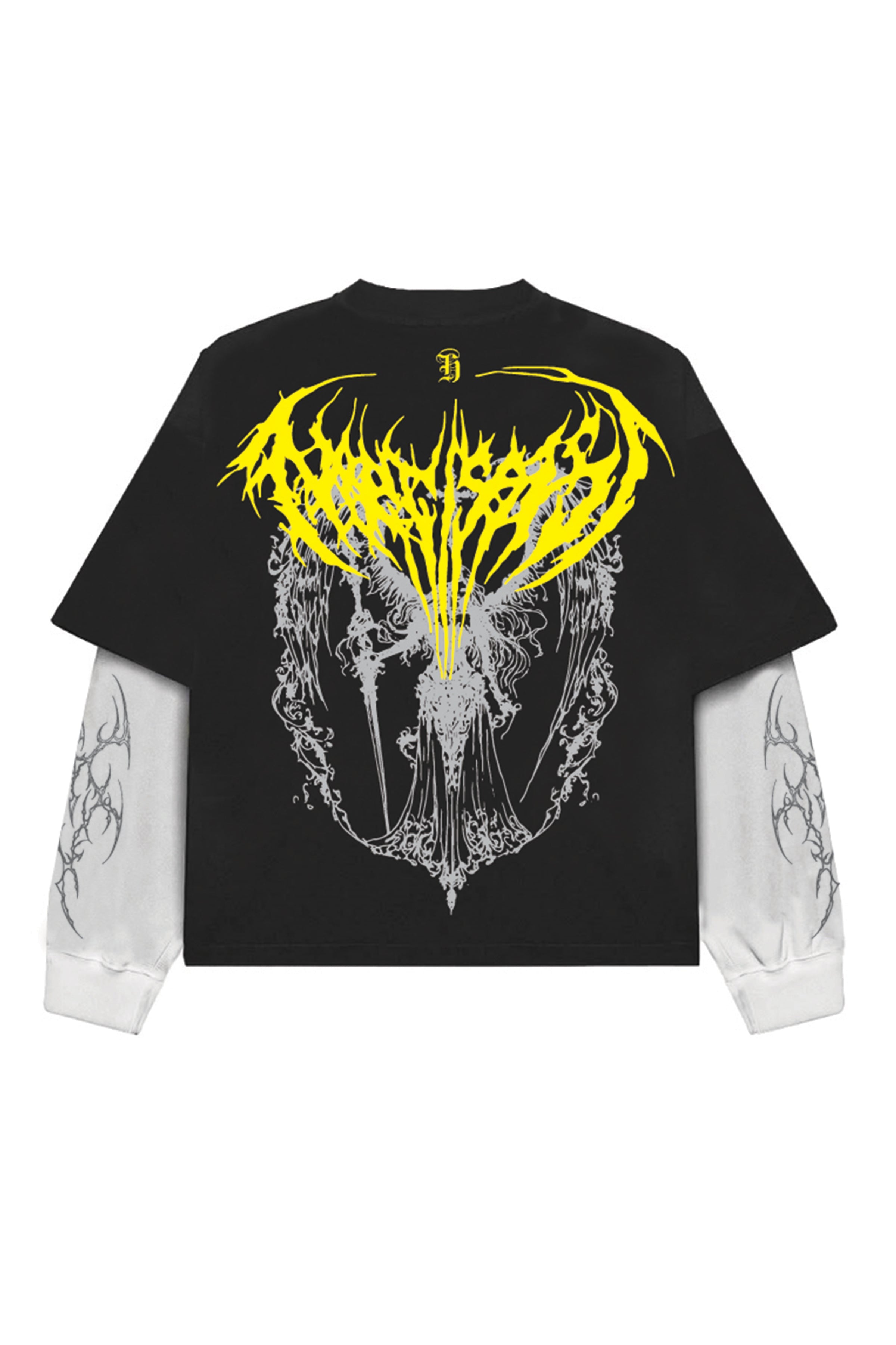 Ethereal Flame Angel LS Oversized Tee
