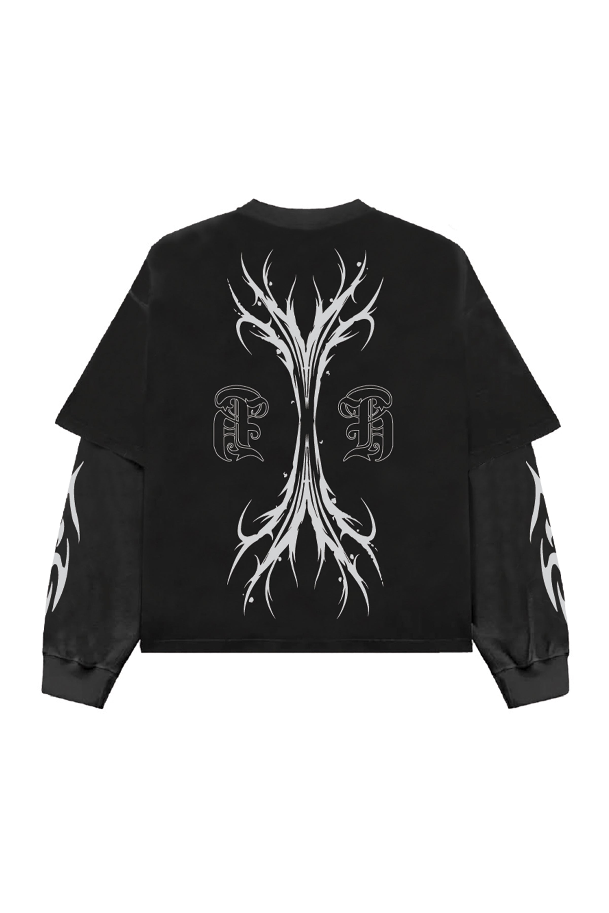 Dark Fortress LS Oversized Tee