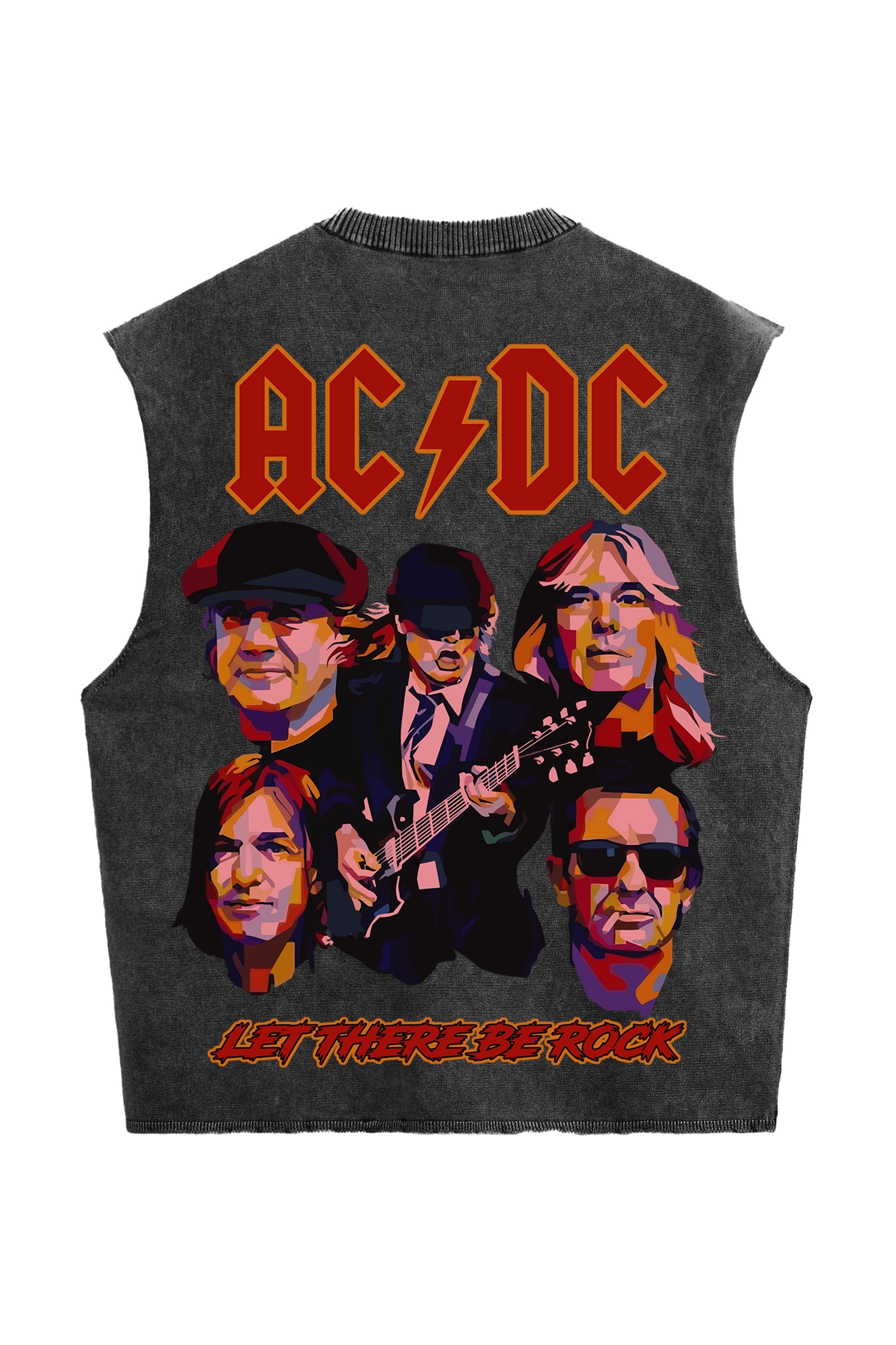 AC/DC Vintage Oversized Tank