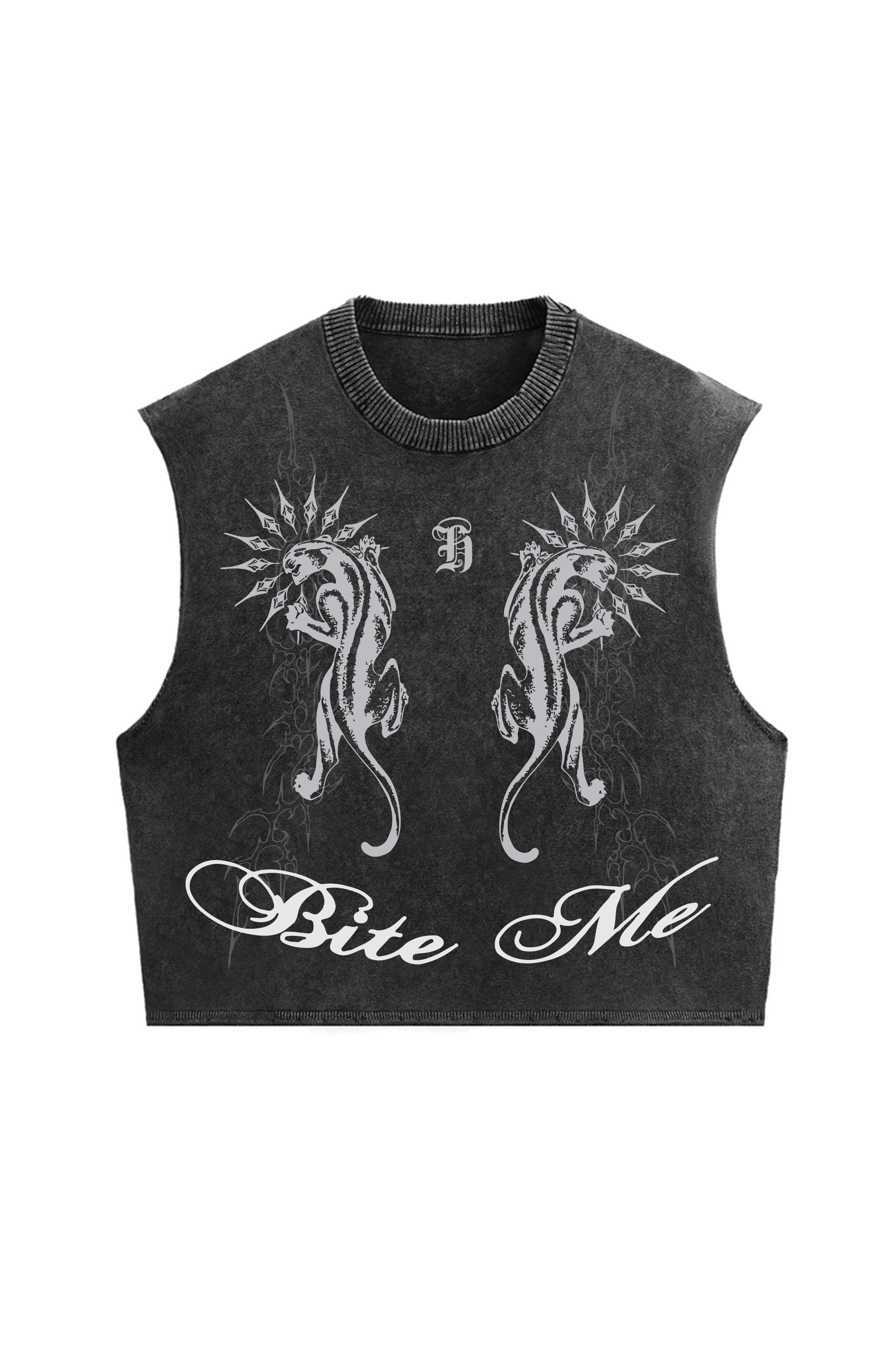 Blackspier Designed Vintage Oversized Vest