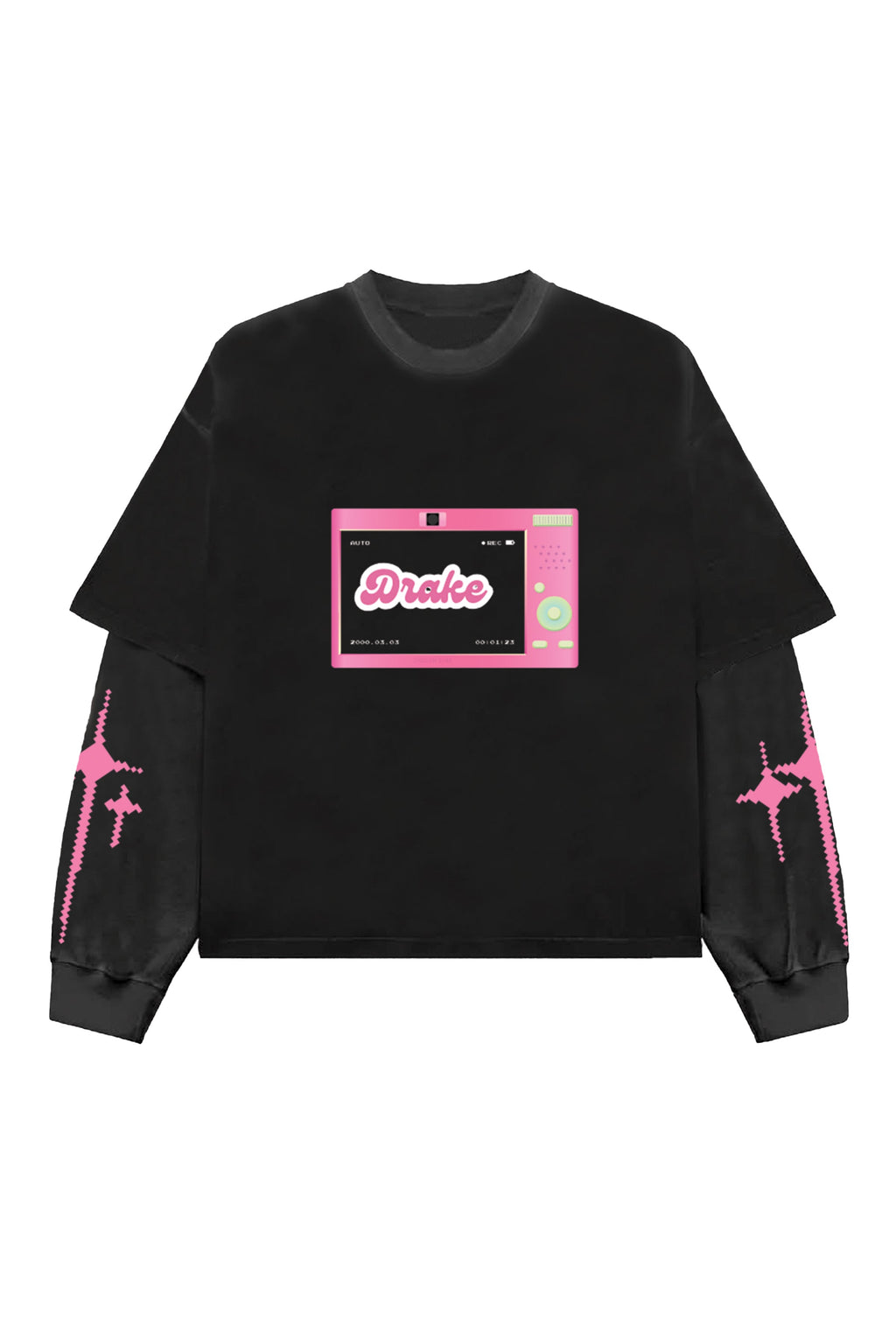 Drake Designed Oversized Long Sleeve T-shirt