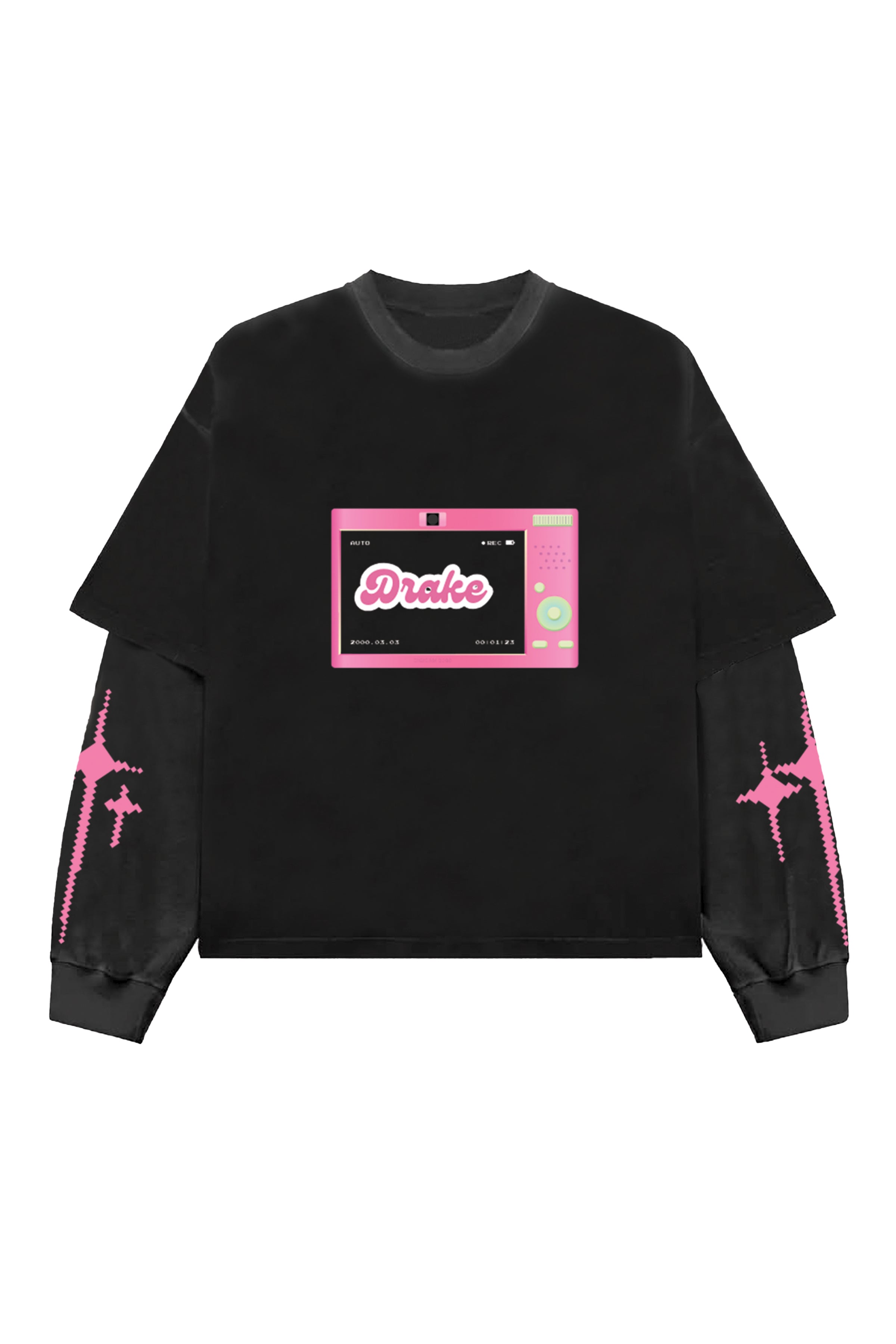 Drake Designed Oversized Long Sleeve T-shirt