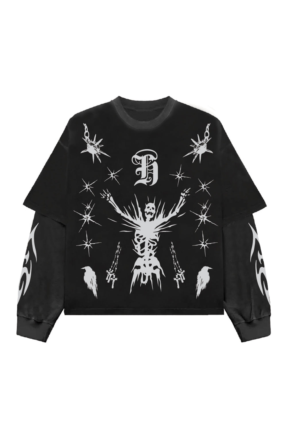 Dark Fortress LS Oversized Tee