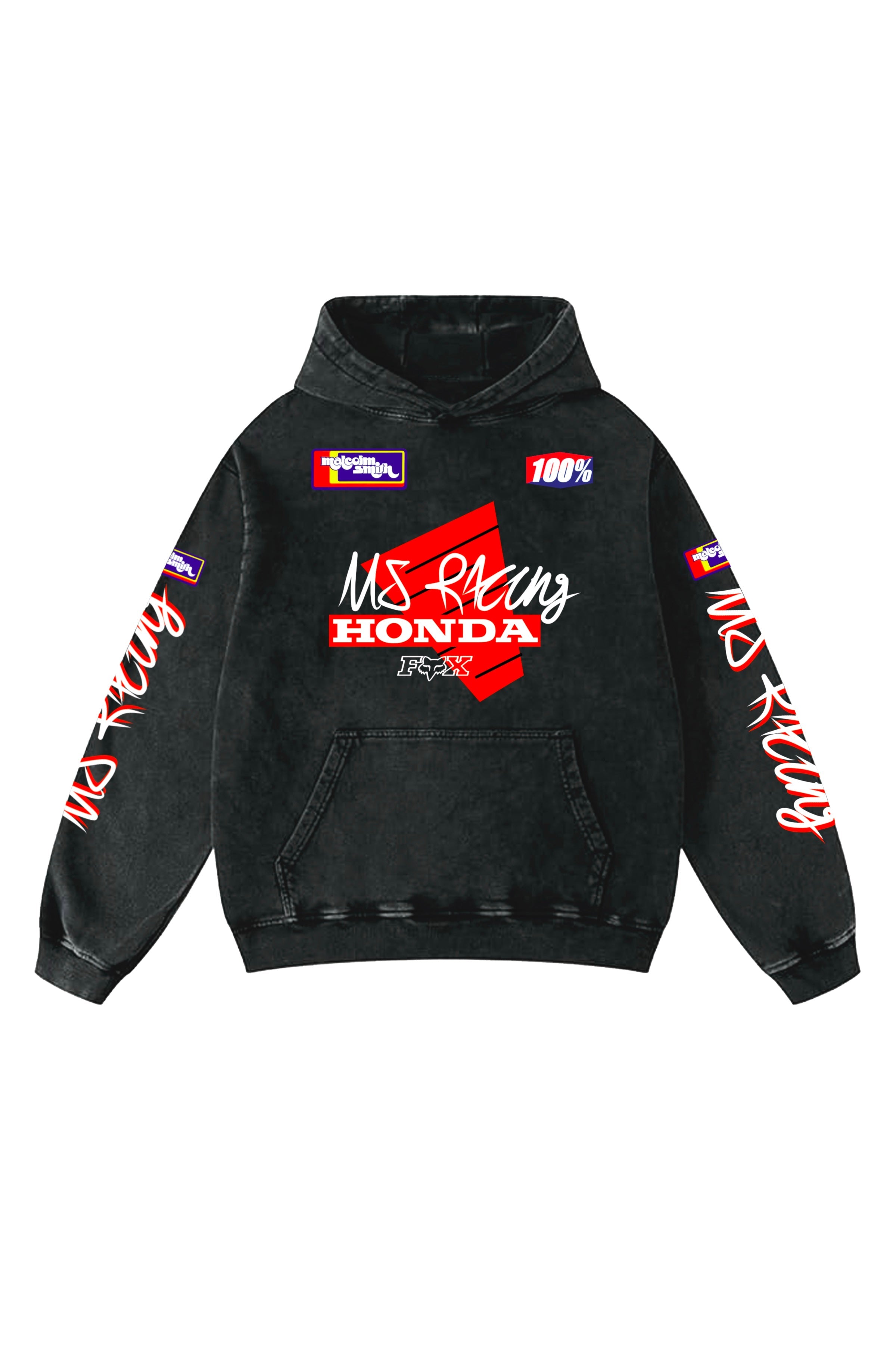 Honda Racing Designed Oversized Hoodie