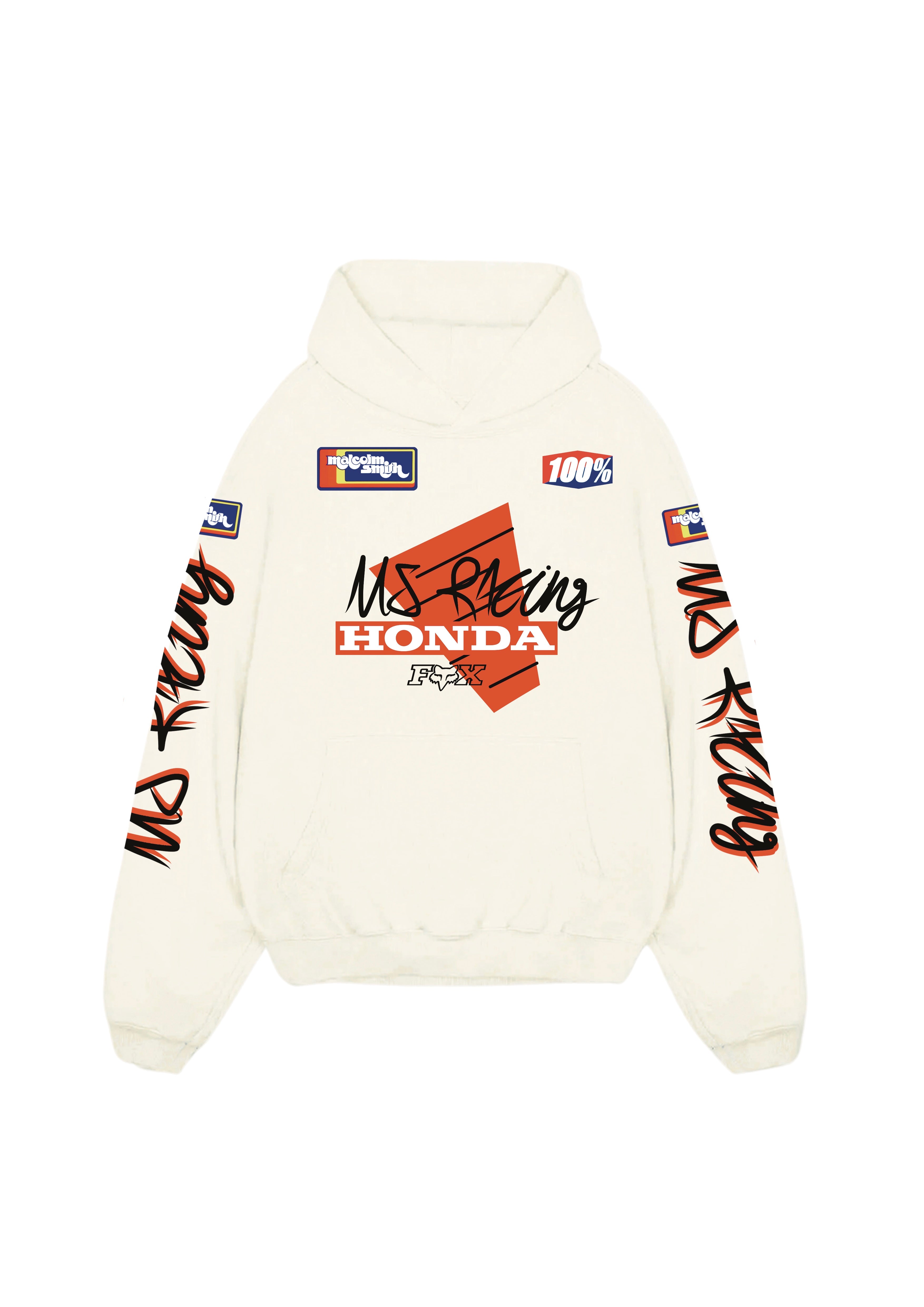 Honda Racing Designed Oversized Hoodie