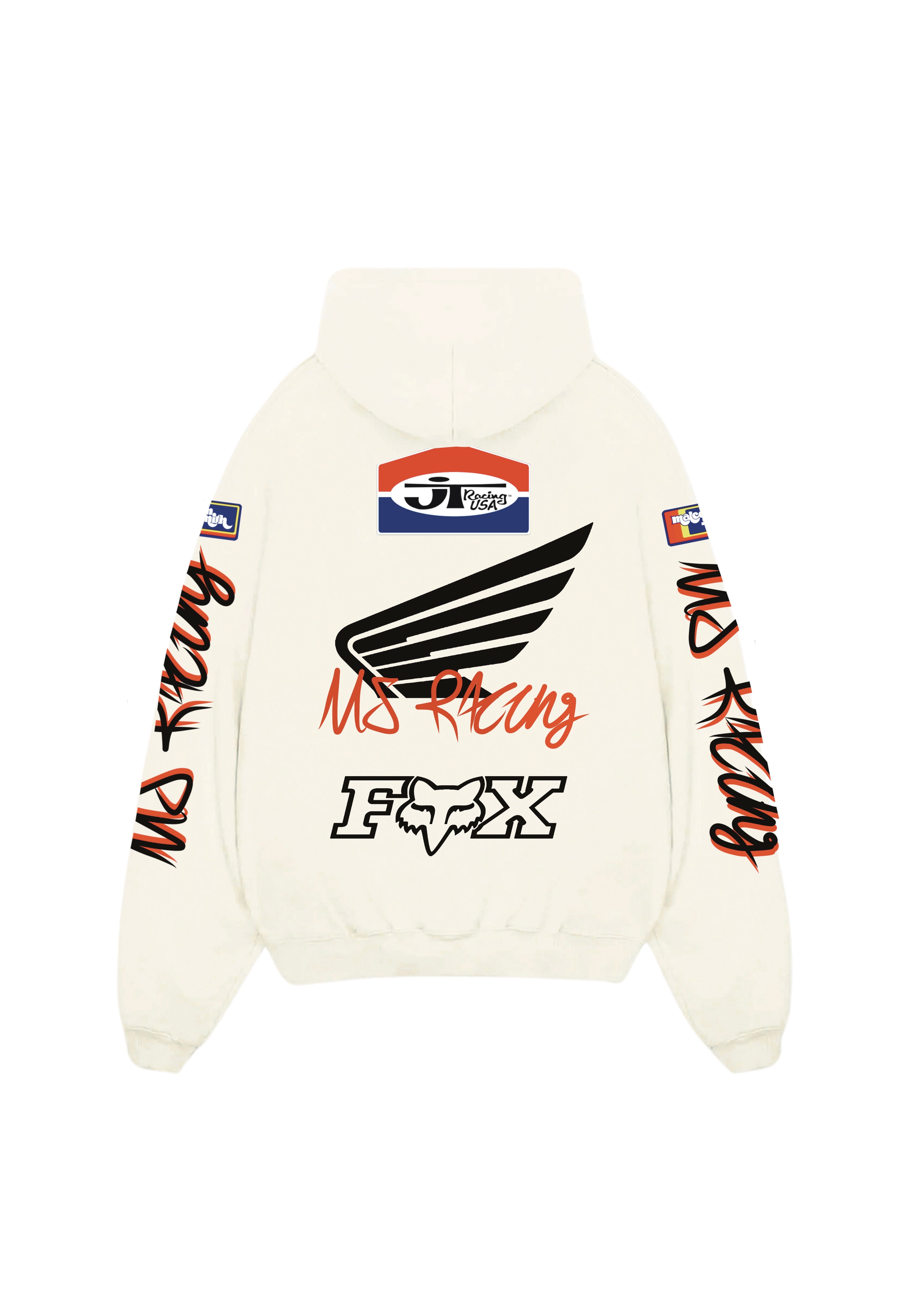 Honda Racing Designed Oversized Hoodie
