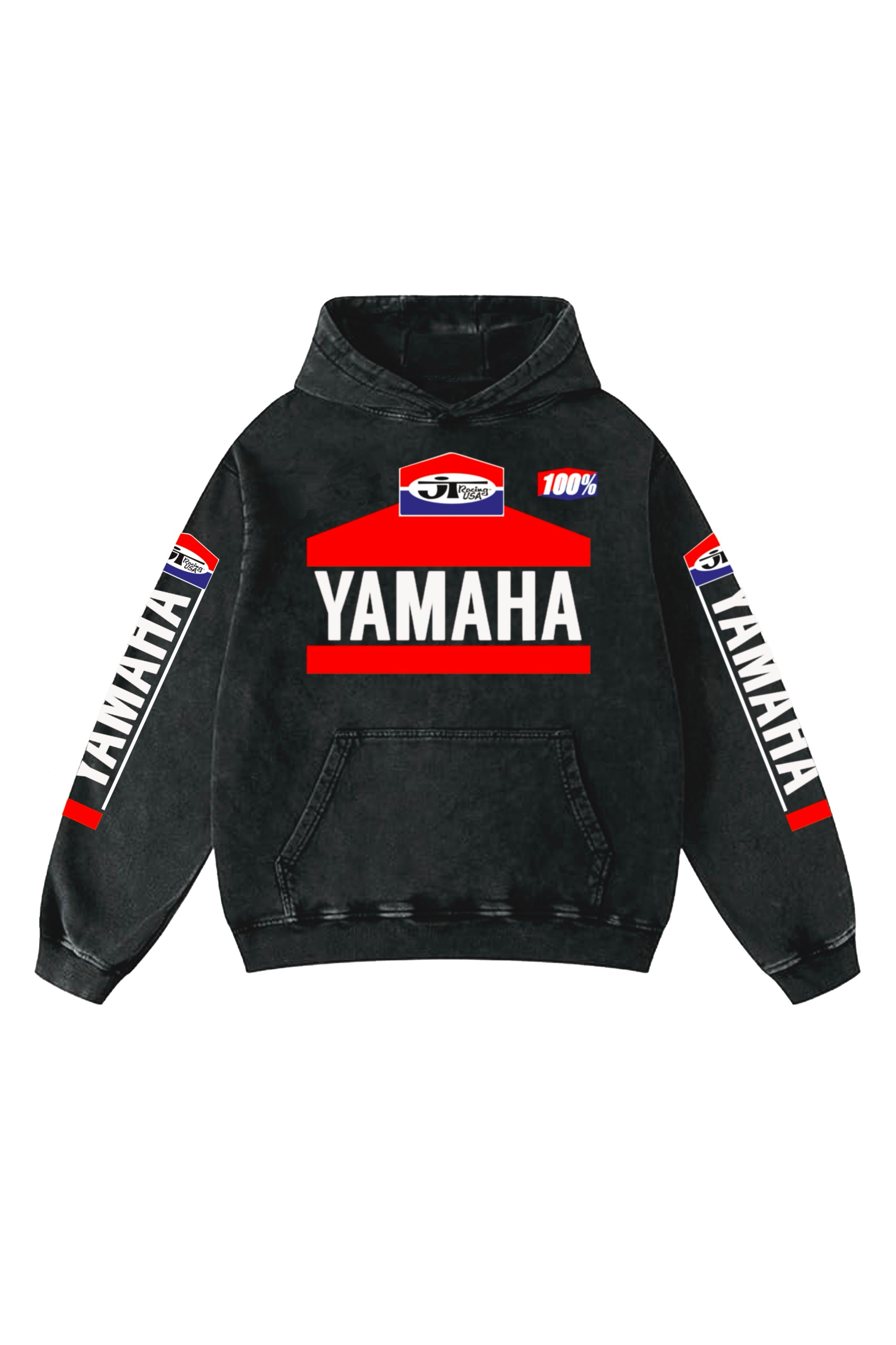 Yamaha Racing Designed Oversized Hoodie