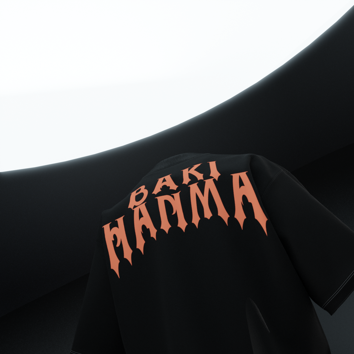 Baki Hanma Designed Oversized Tee