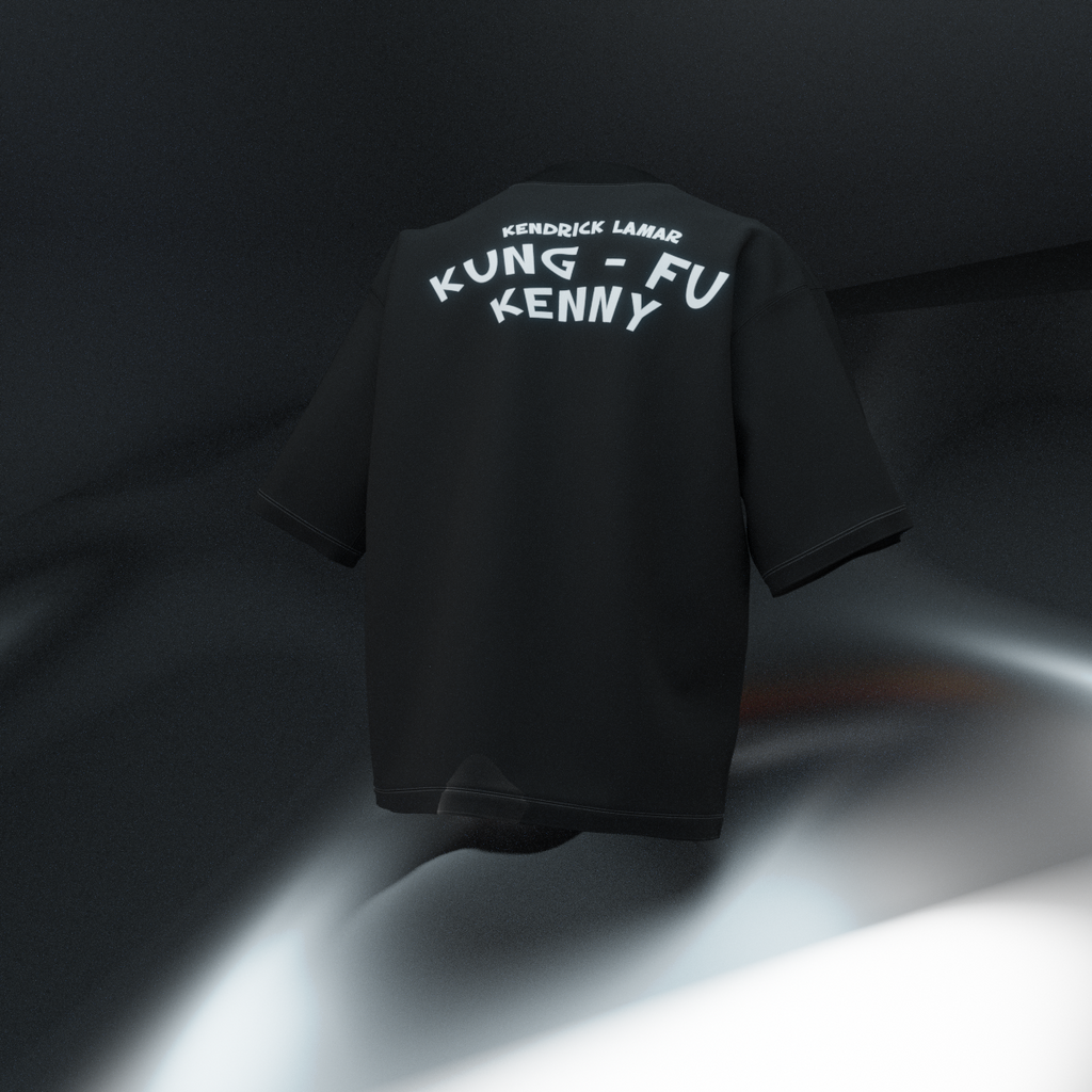 Kendrick Lamar Reflective Designed Oversized Tee