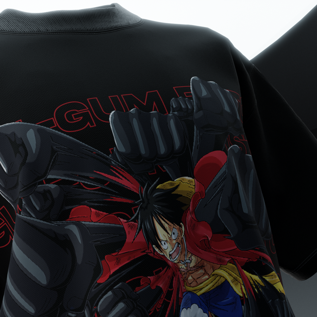 Luffy Designed Oversized Tee
