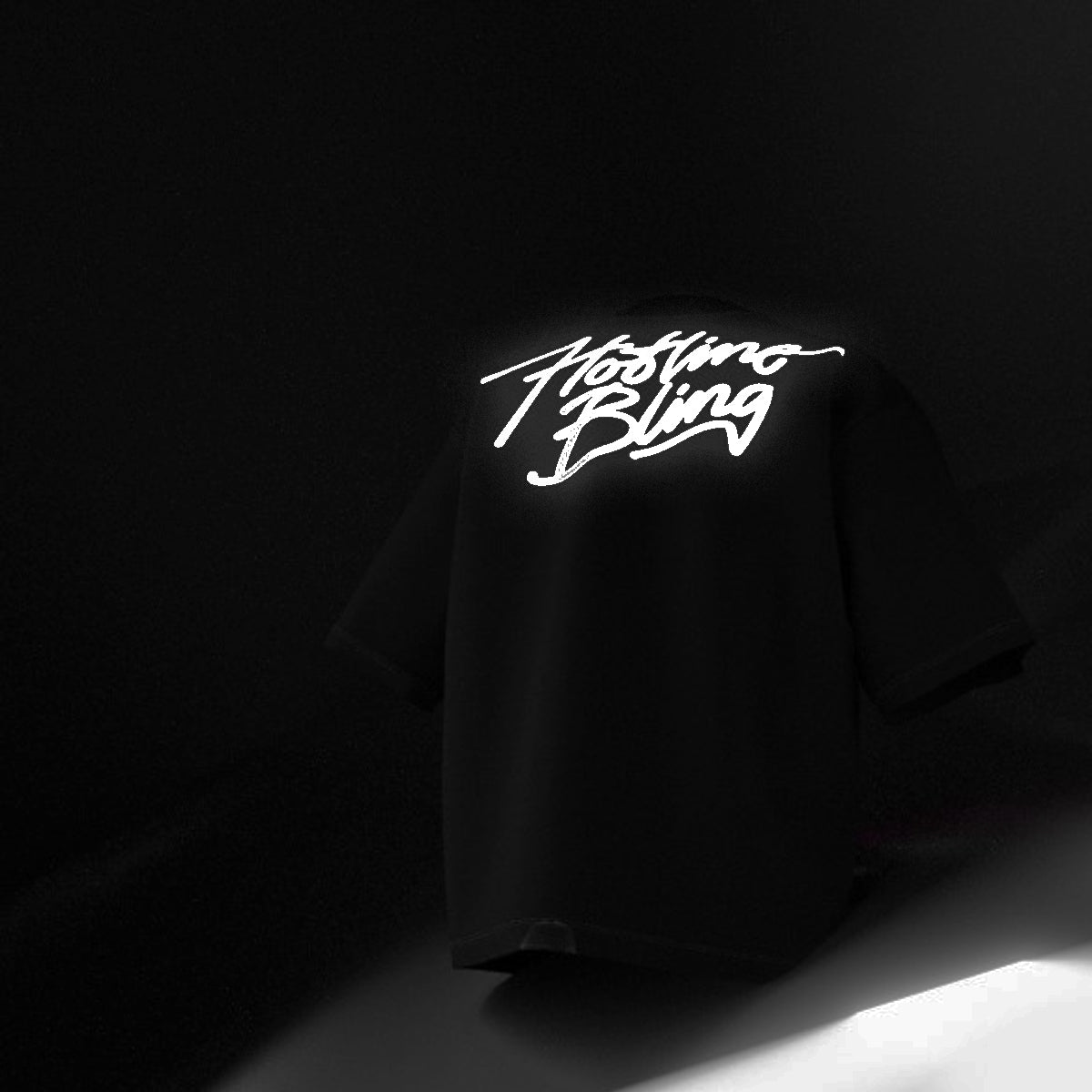 Hotling Bling Reflective Designed Oversized Tee