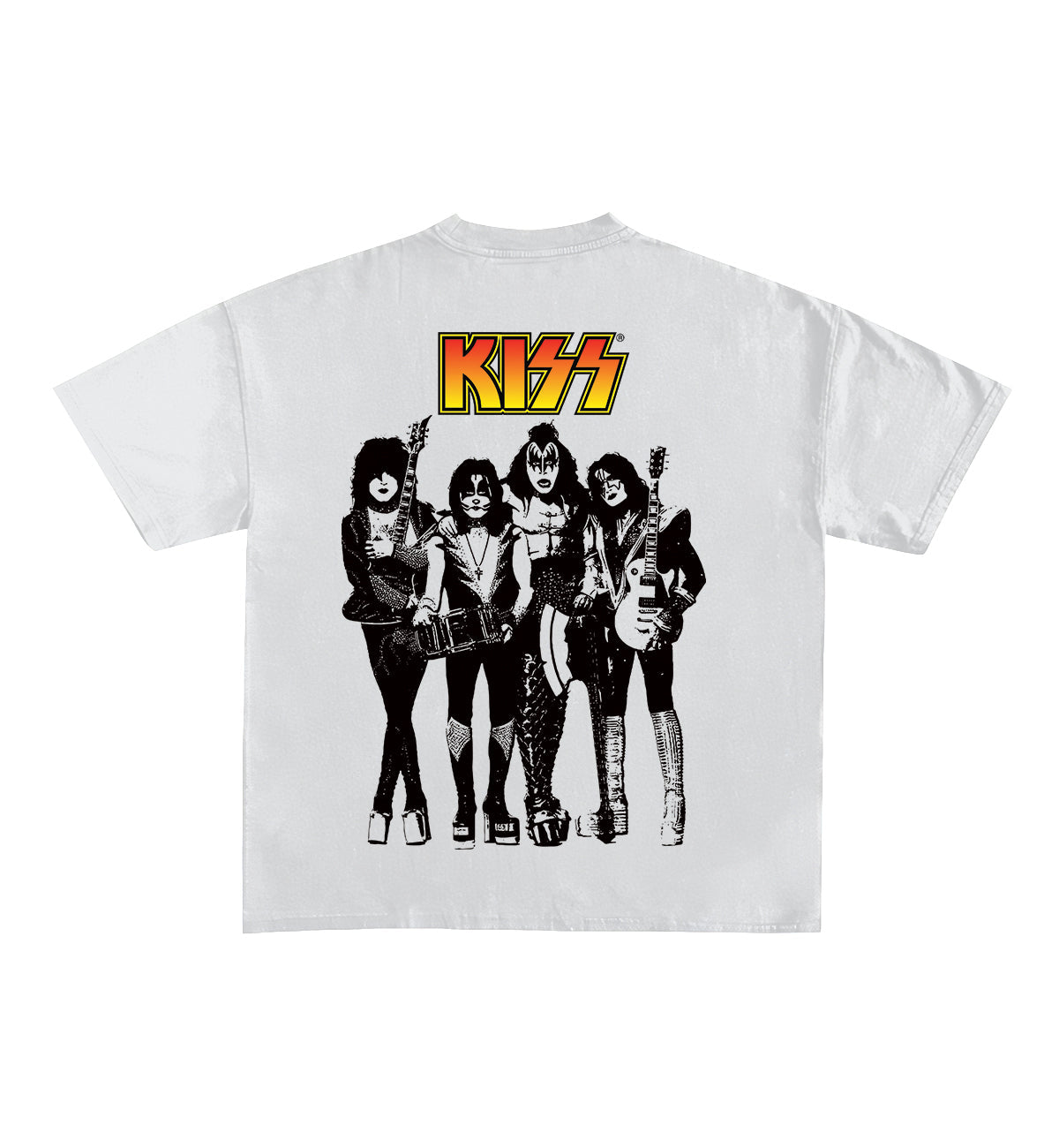 Kiss Designed Oversized Tee