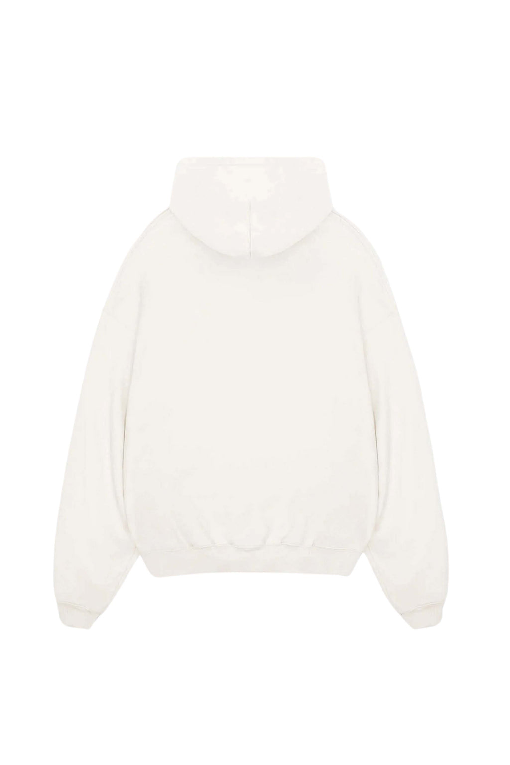 Plain White Designed Oversized Hoodie