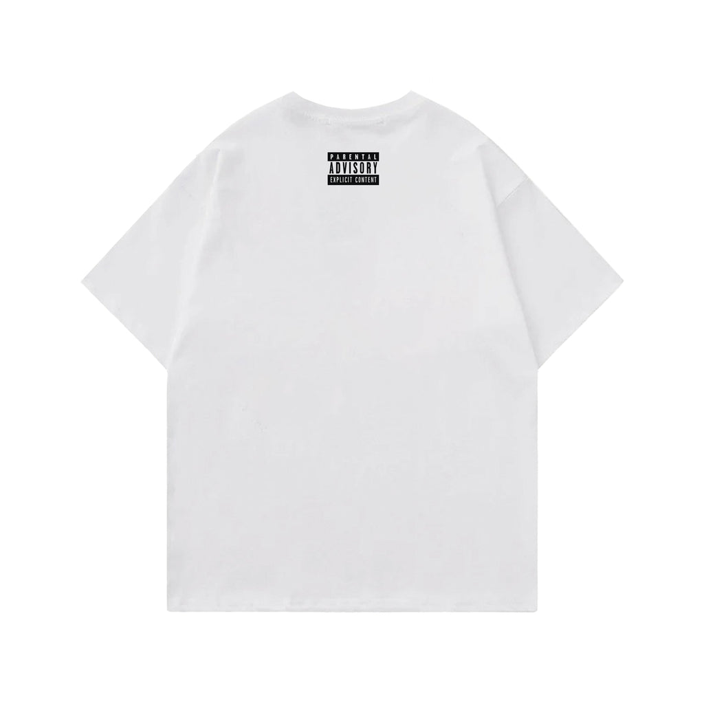 Make Money Not Freinds Designed Oversized T-shirt