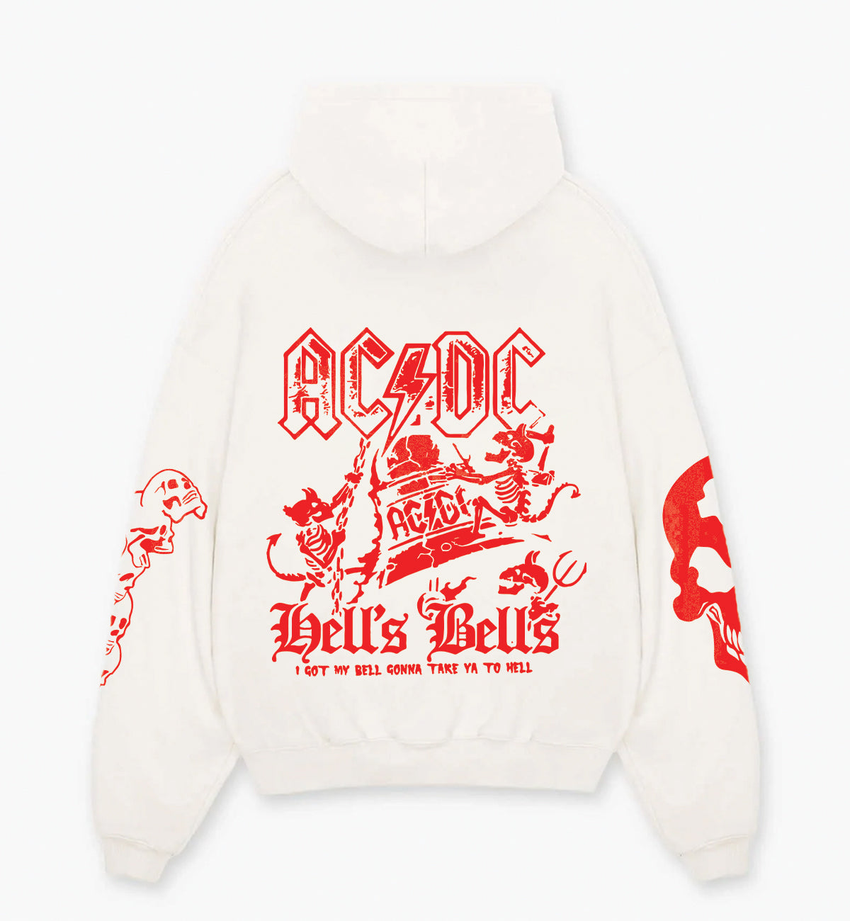 ACDC Designed Oversized Hoodie