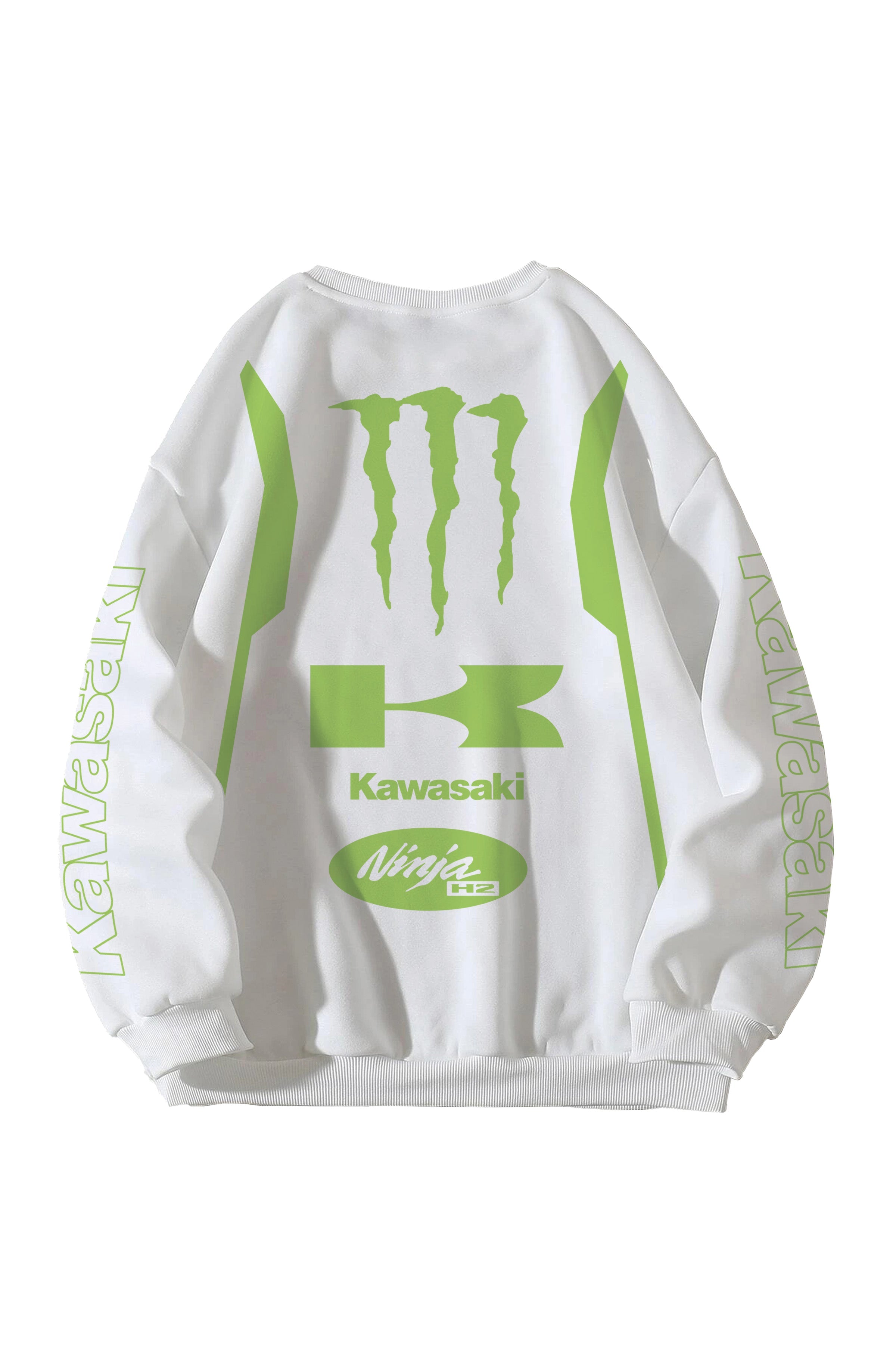 Kawasaki Designed Oversized Sweatshirt
