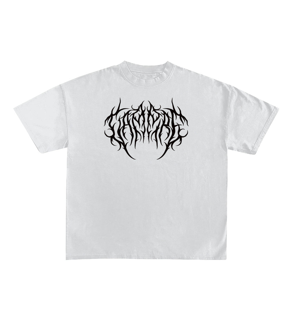 Metal Designed Oversized Tee