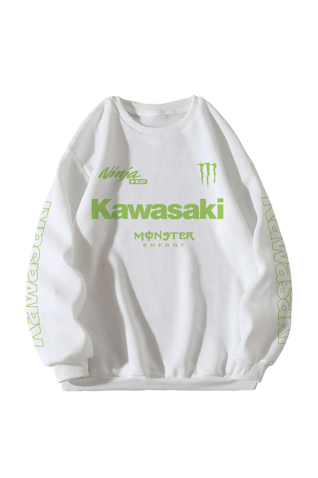 Kawasaki Designed Oversized Sweatshirt