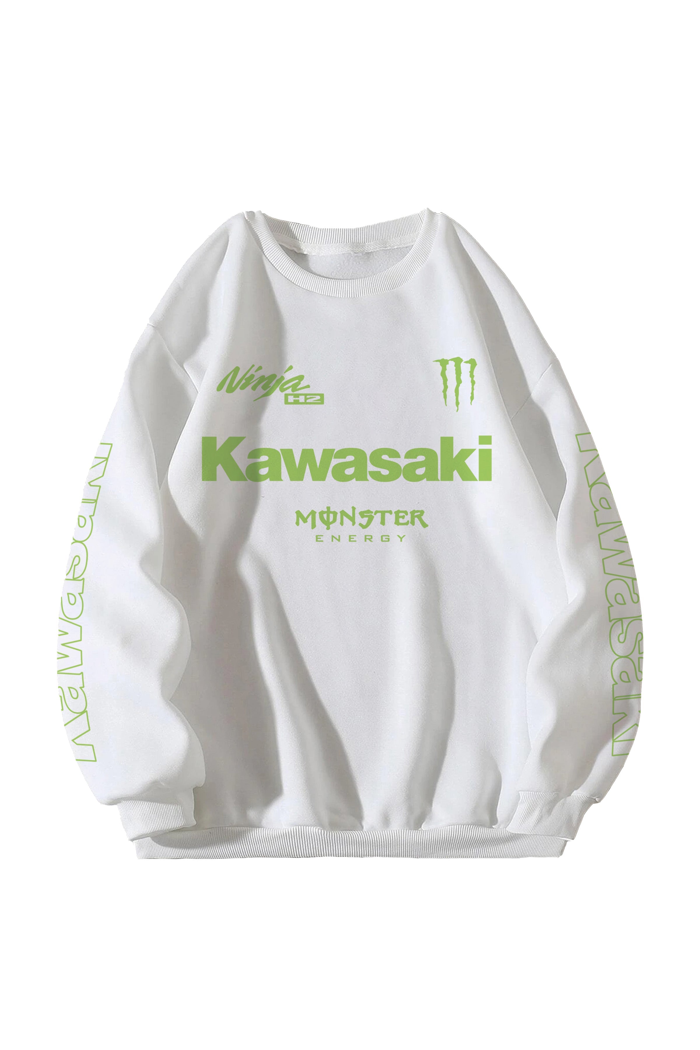 Kawasaki Designed Oversized Sweatshirt