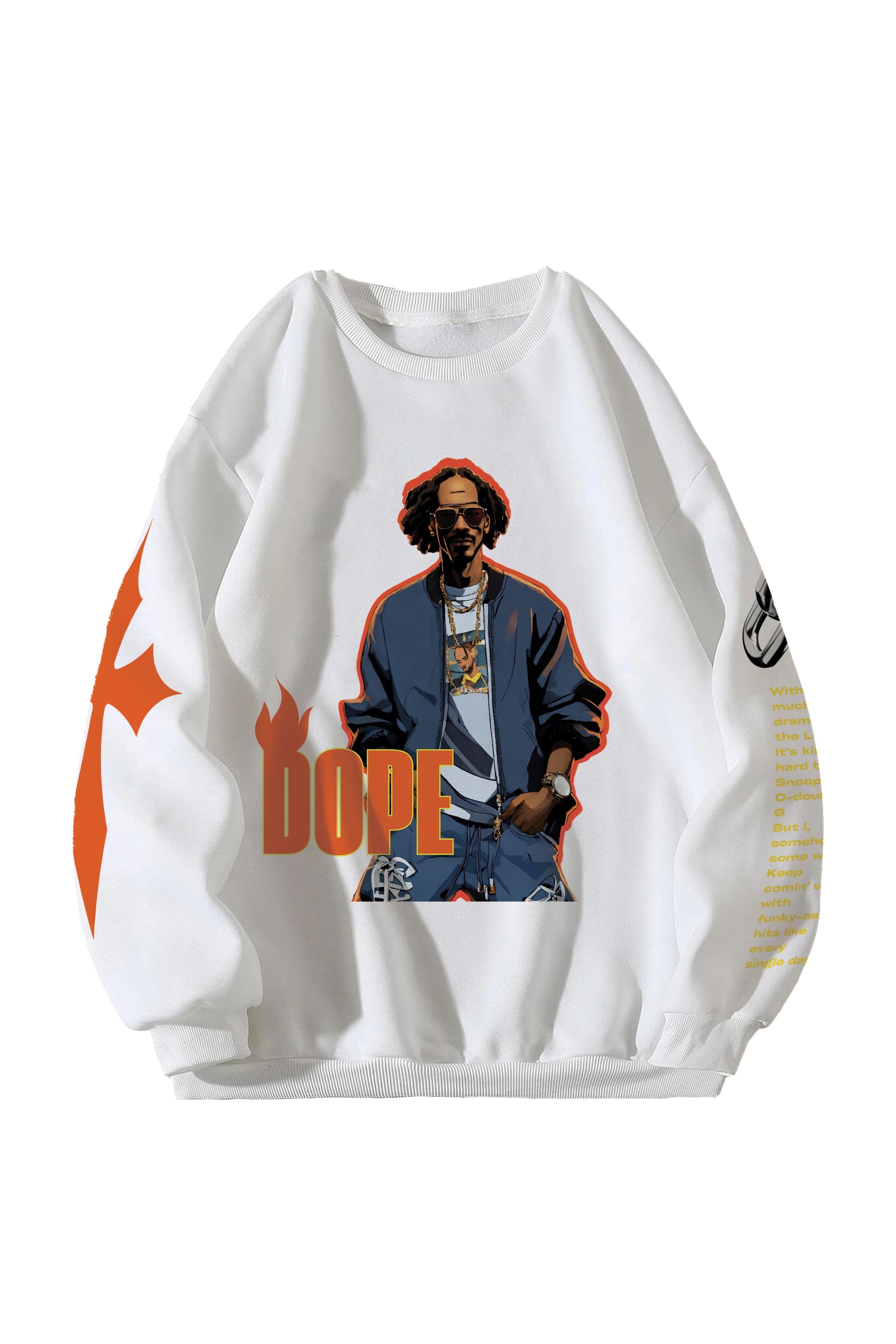 Snoop Dogg Designed Oversized Sweatshirt
