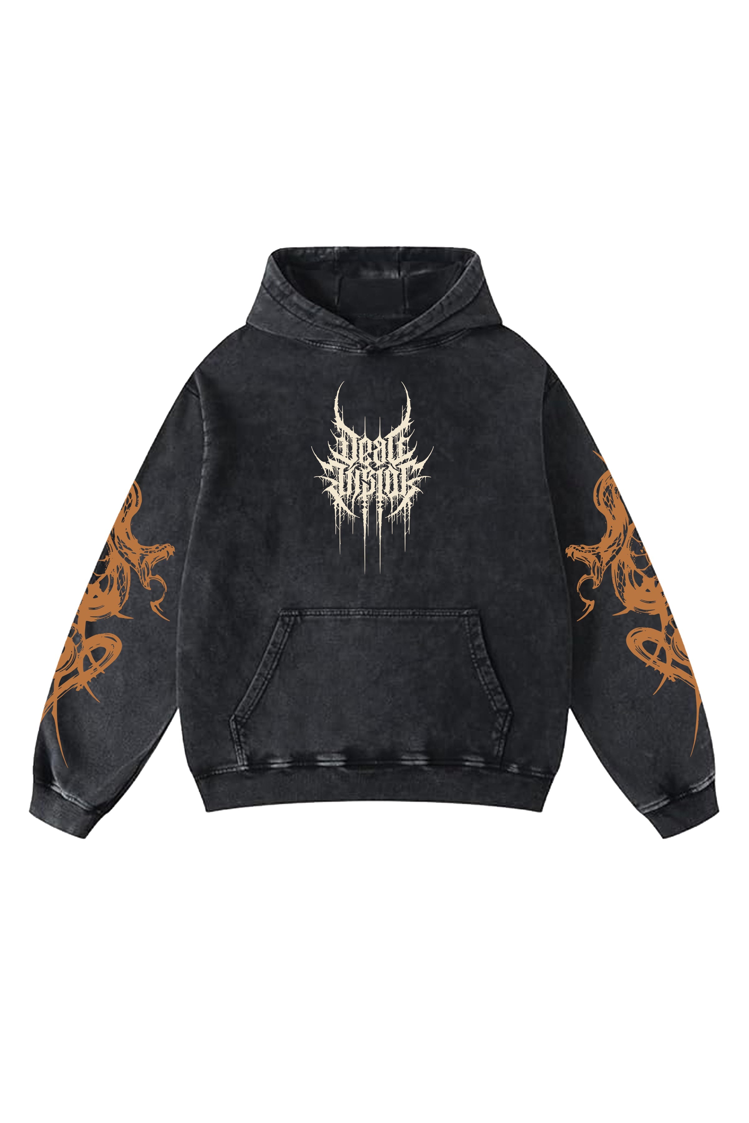 Harbinger Of Anarchy Designed Oversized Hoodie