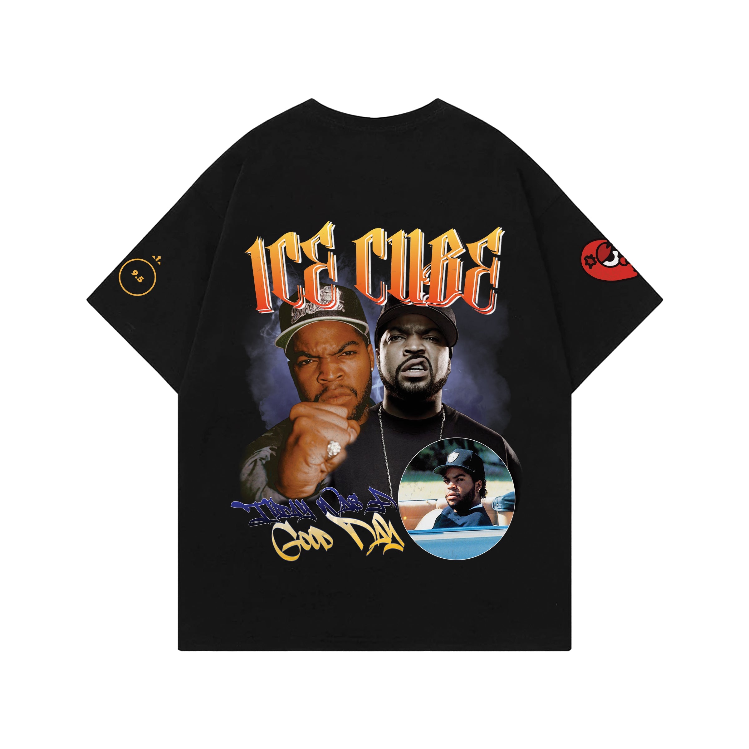 Ice Cube Designed Oversized T-shirt