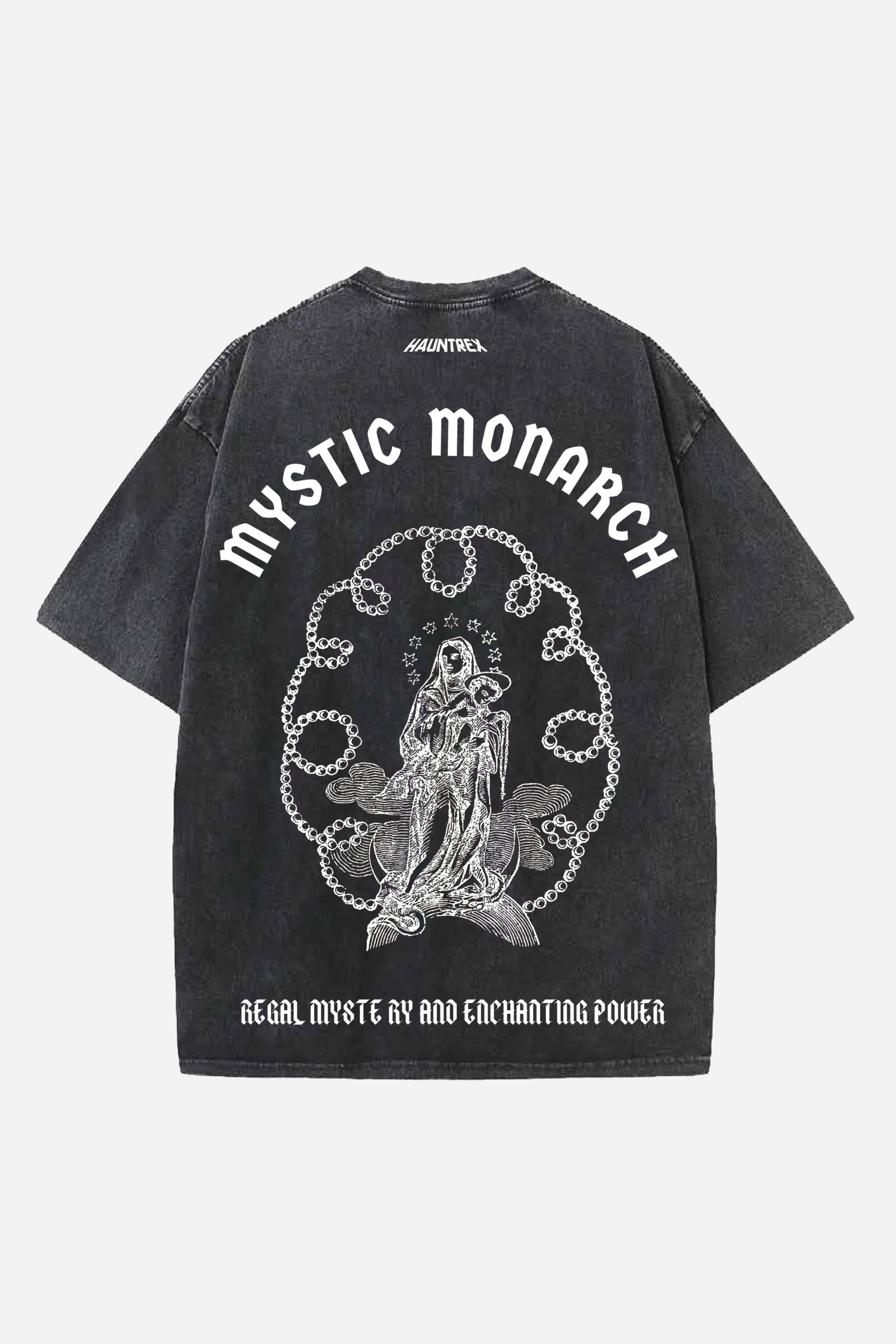 Mystic Monarch Designed Vintage Oversized T-shirt