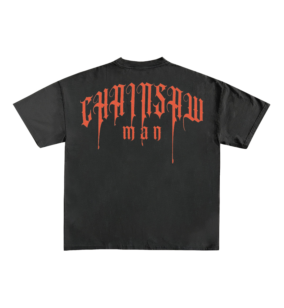 Chain Saw Man Designed Oversized Tee