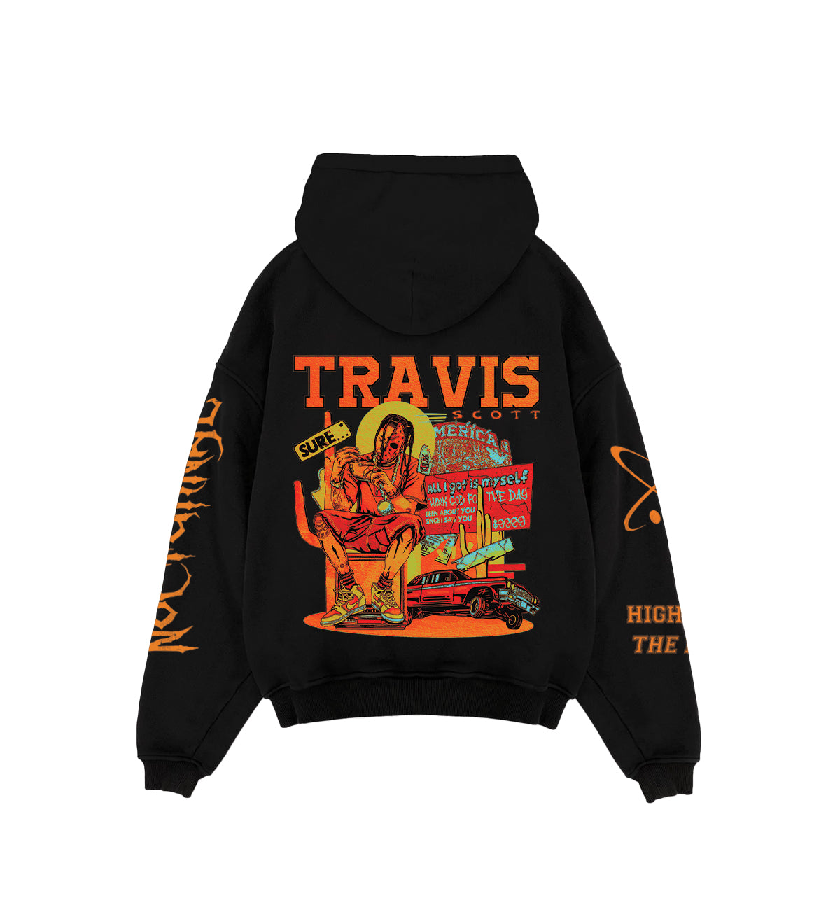 Travis Scott Designed Oversized Hoodie